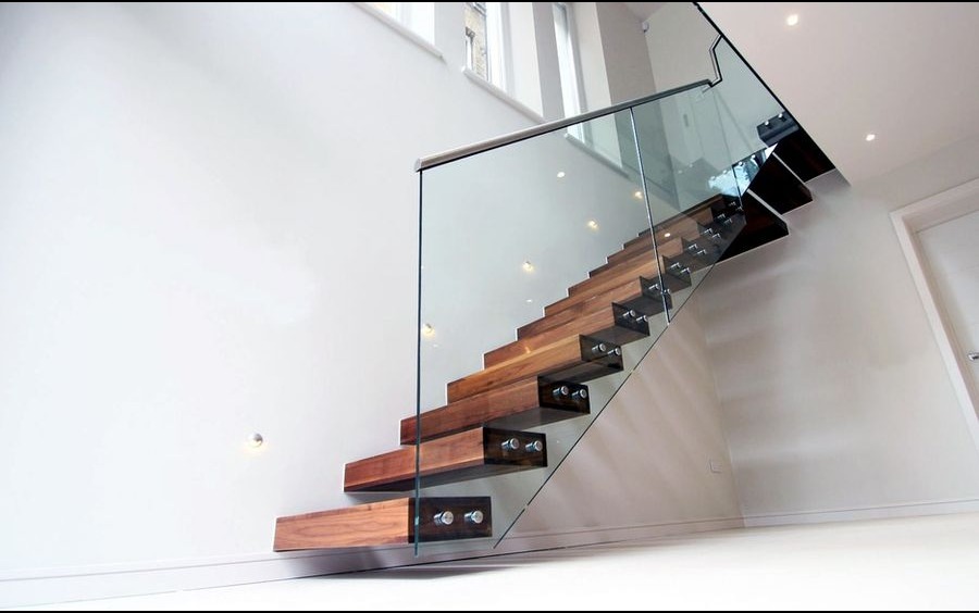 Стеклянные перила