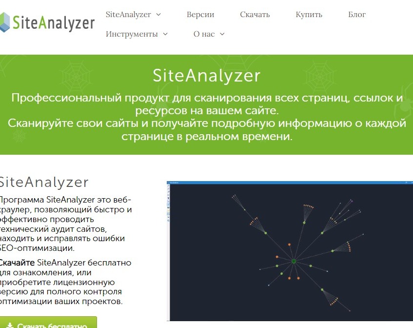 Сервис «SiteAnalyzer»