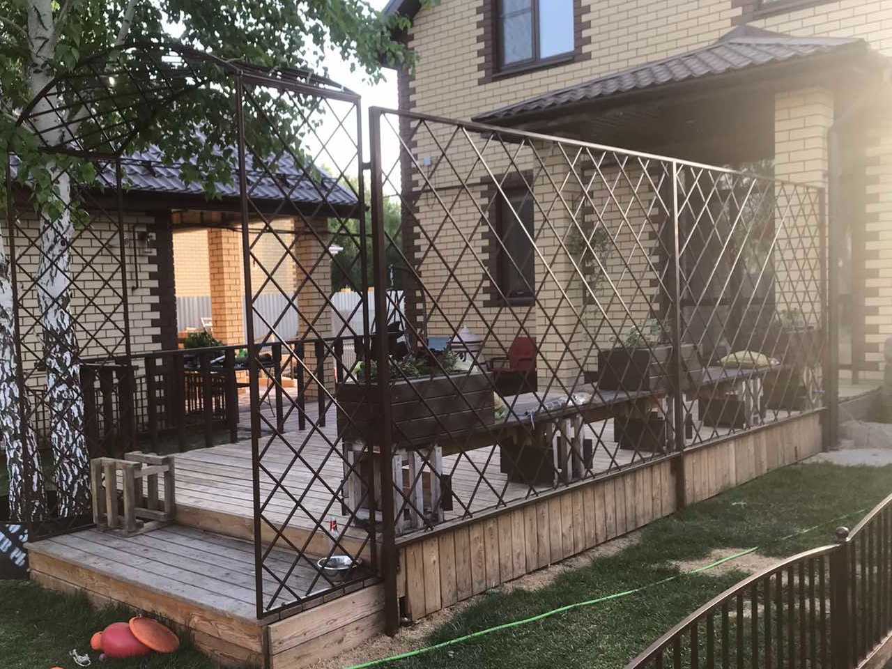 кованые заборы и ограждения в тюмени на заказ