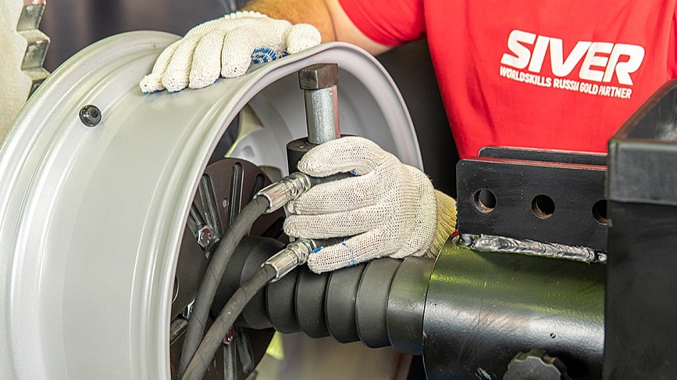 Правка литых дисков