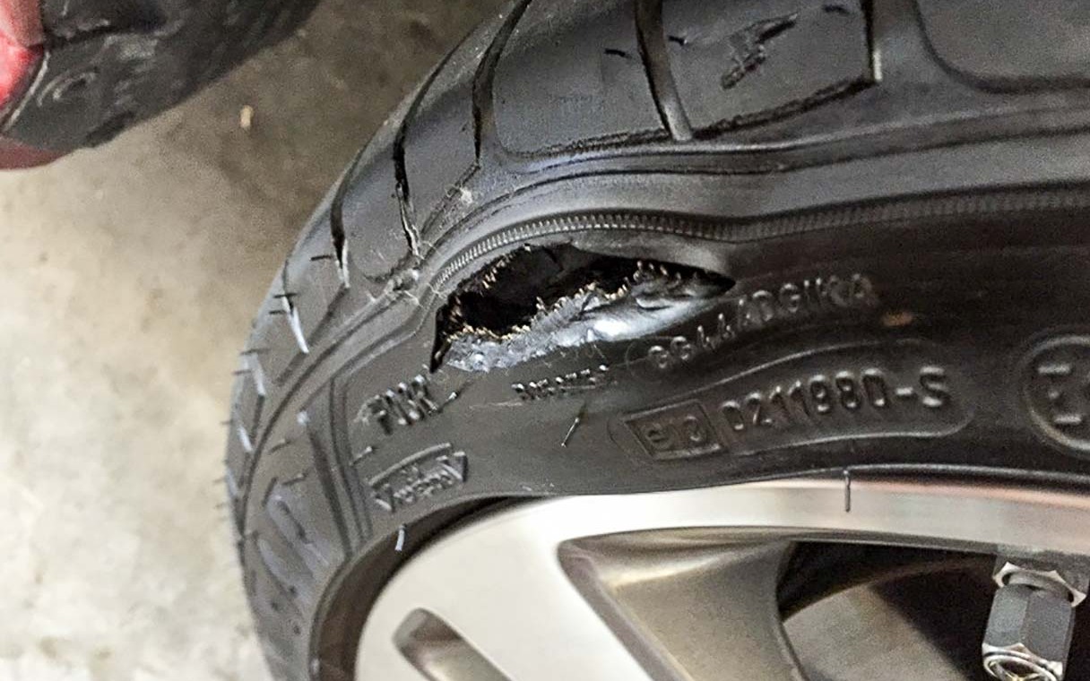 ремонт боковых порезов шин