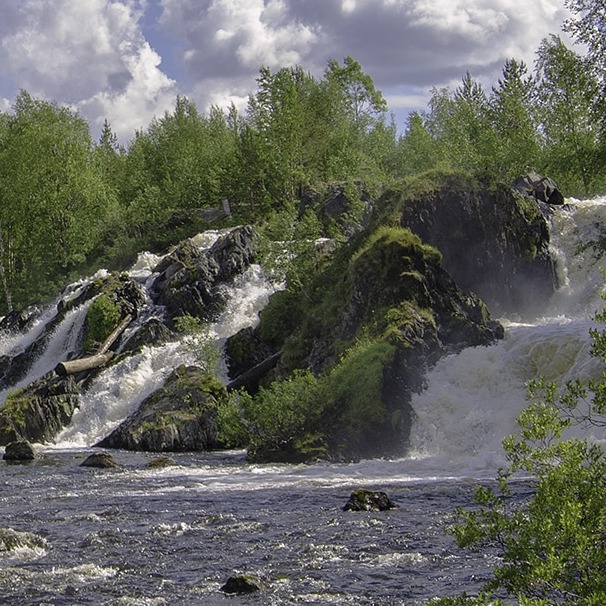 Водопады Мурманска