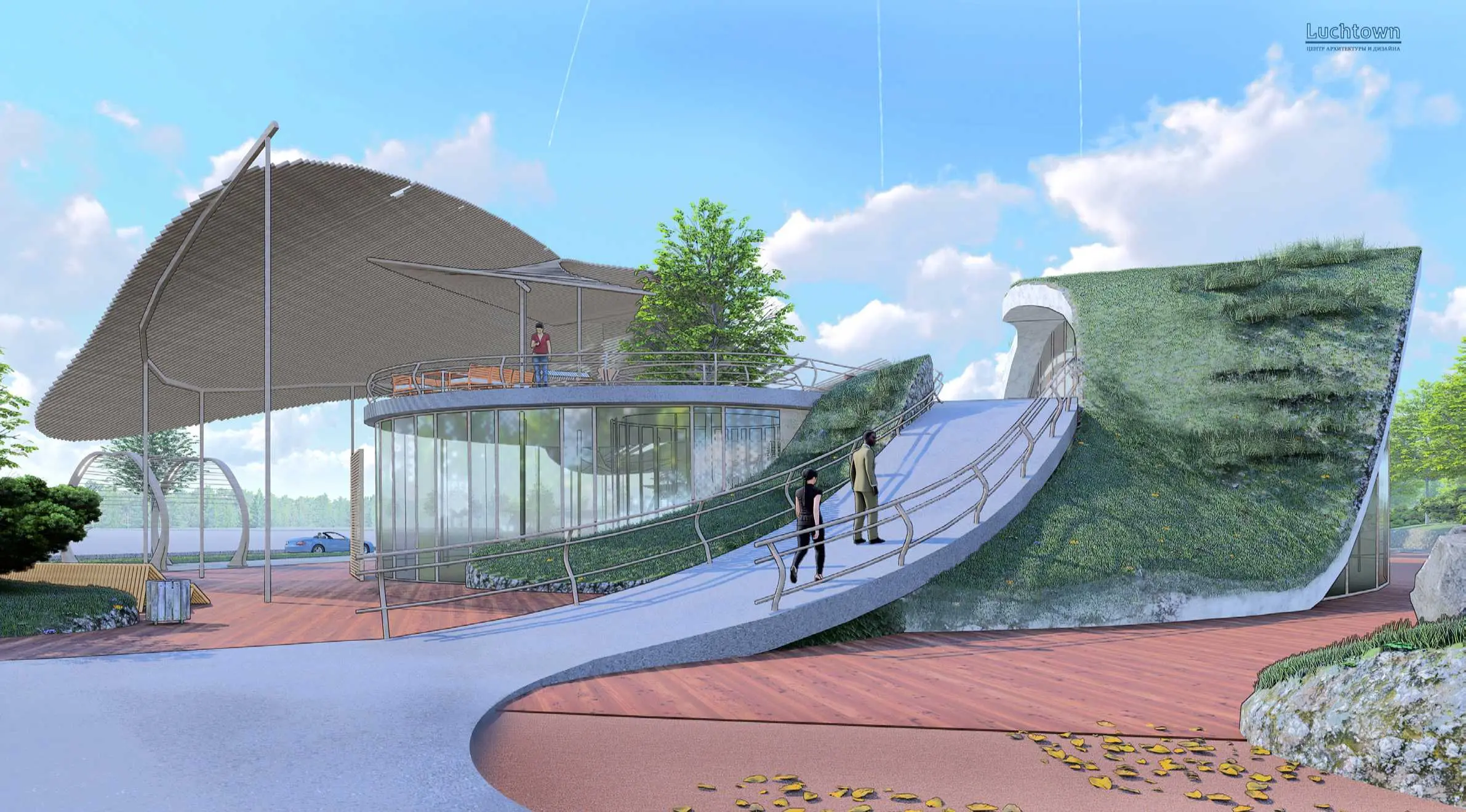 Бульвар на улице Щипакина