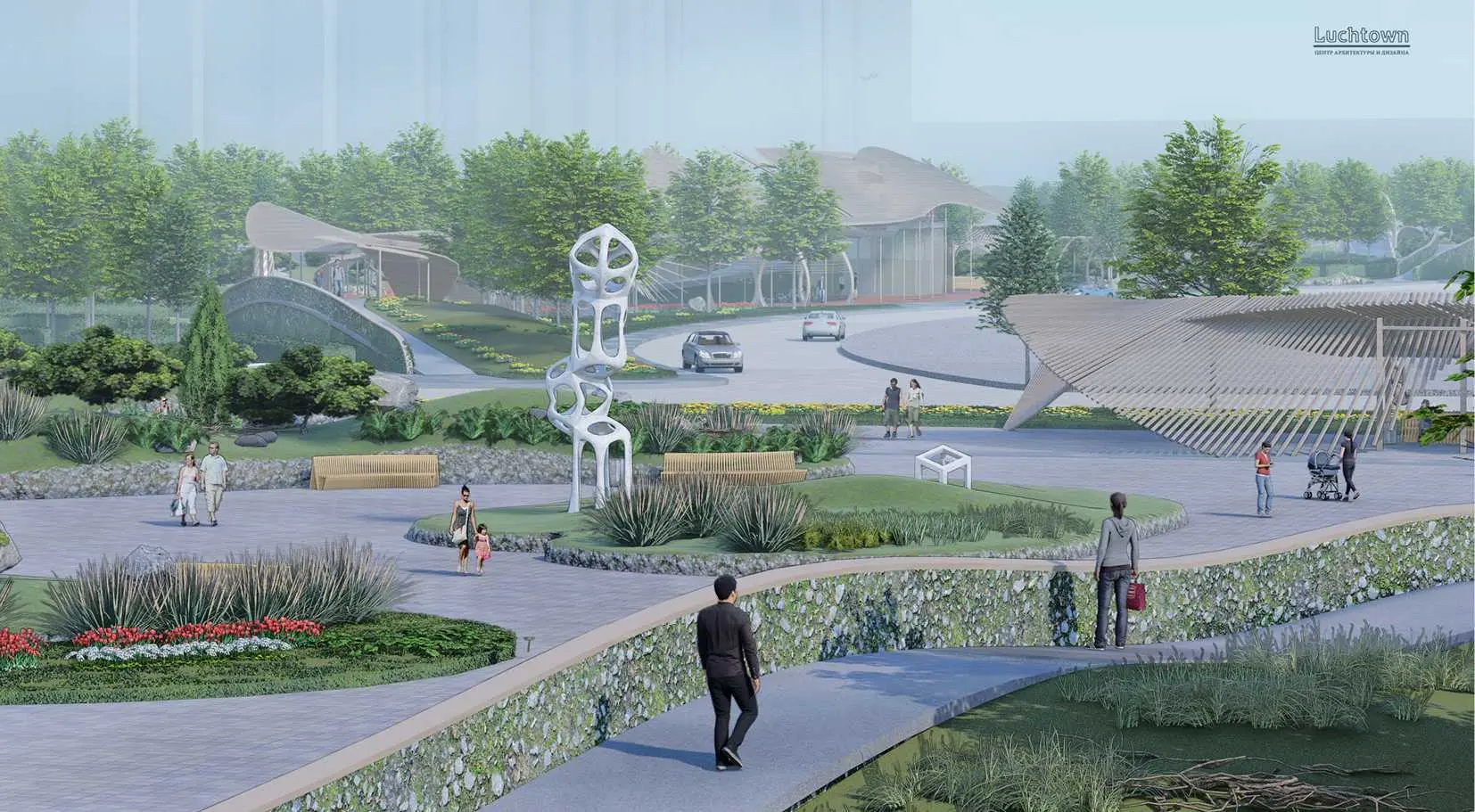 Бульвар в Ставрополе Госзаказ