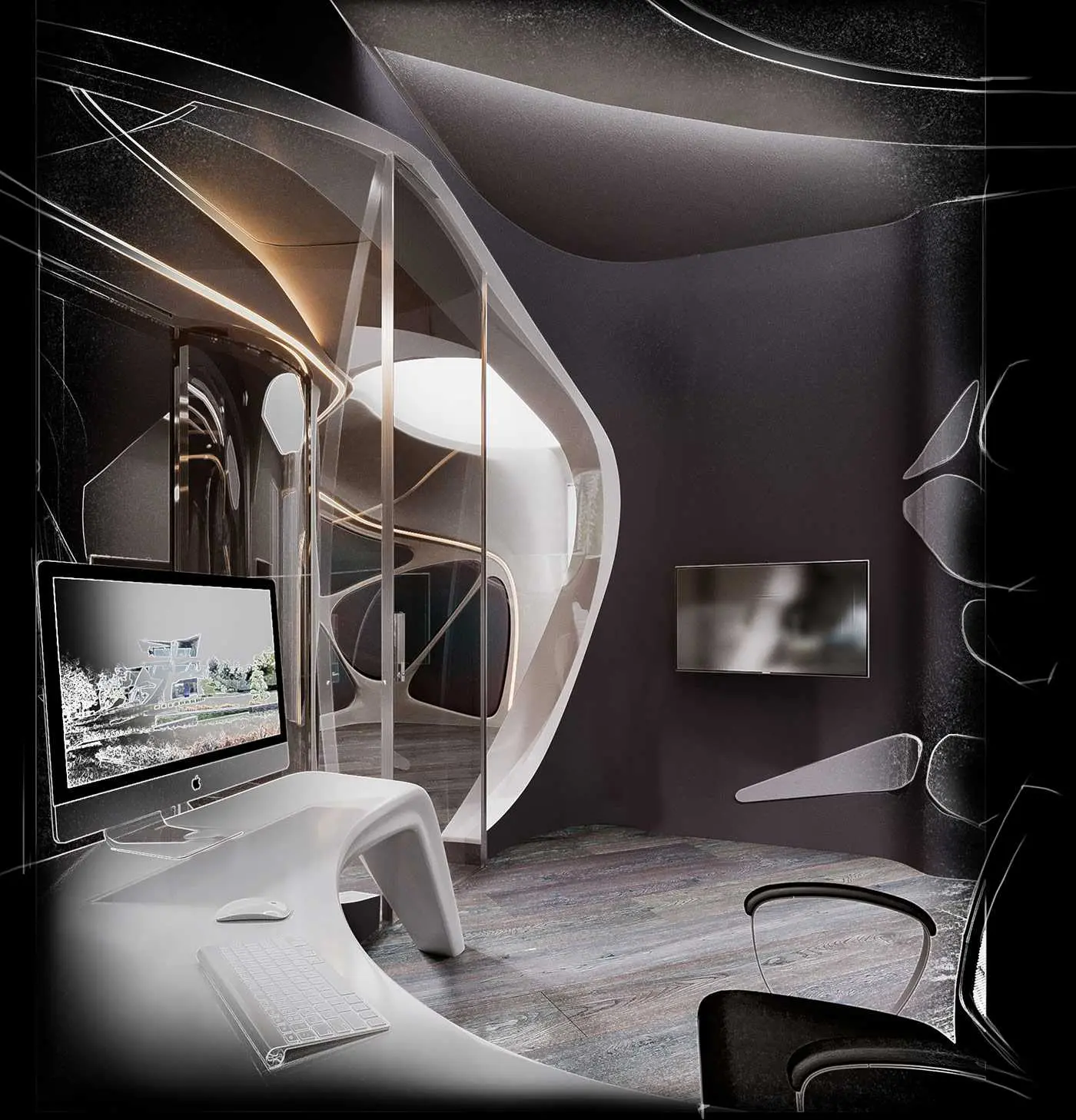 Дизайн интерьера дома братьев Запашных