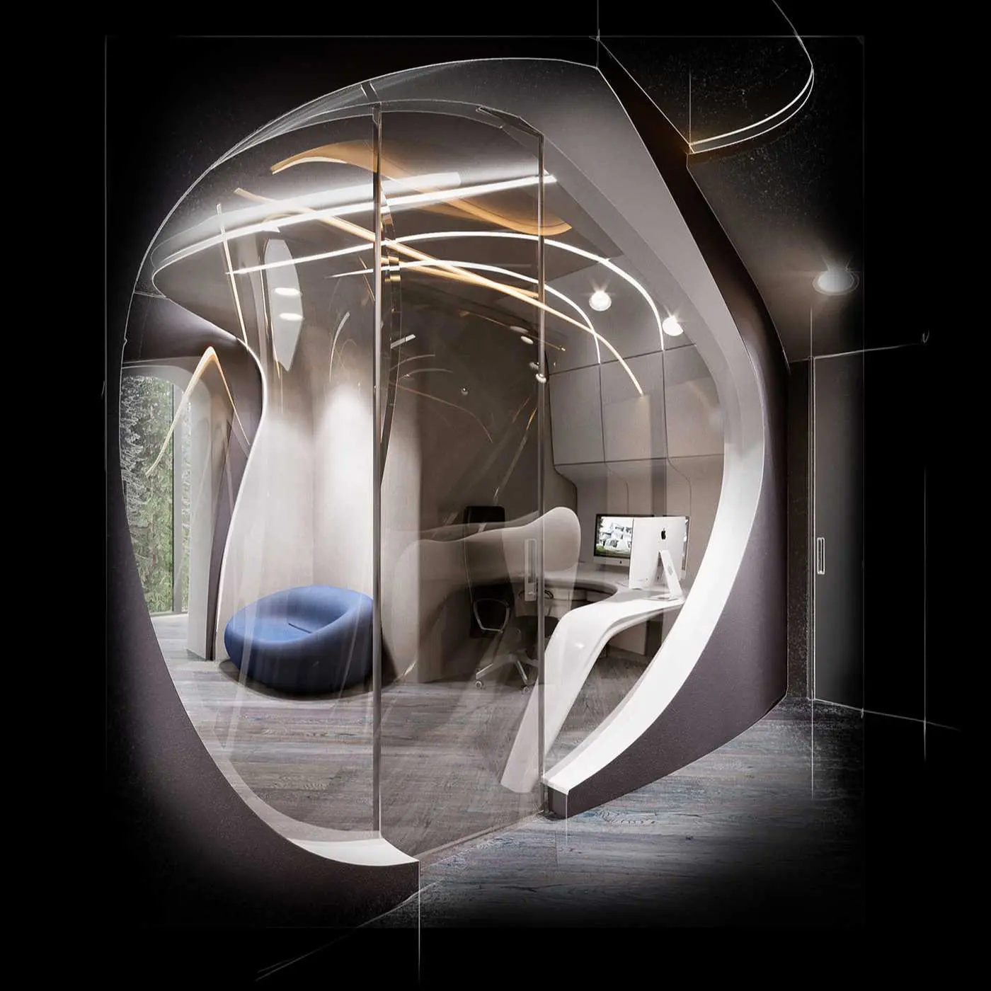 Дизайн интерьера дома братьев Запашных