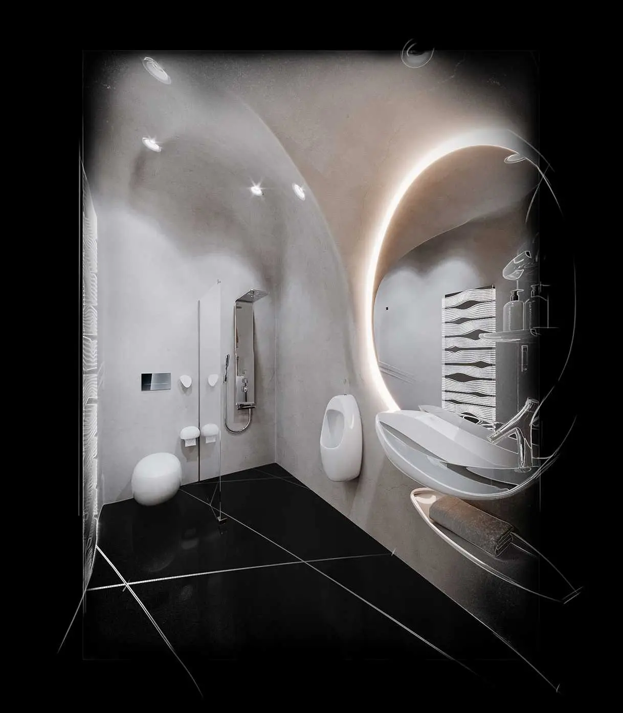 Дизайн интерьера дома братьев Запашных