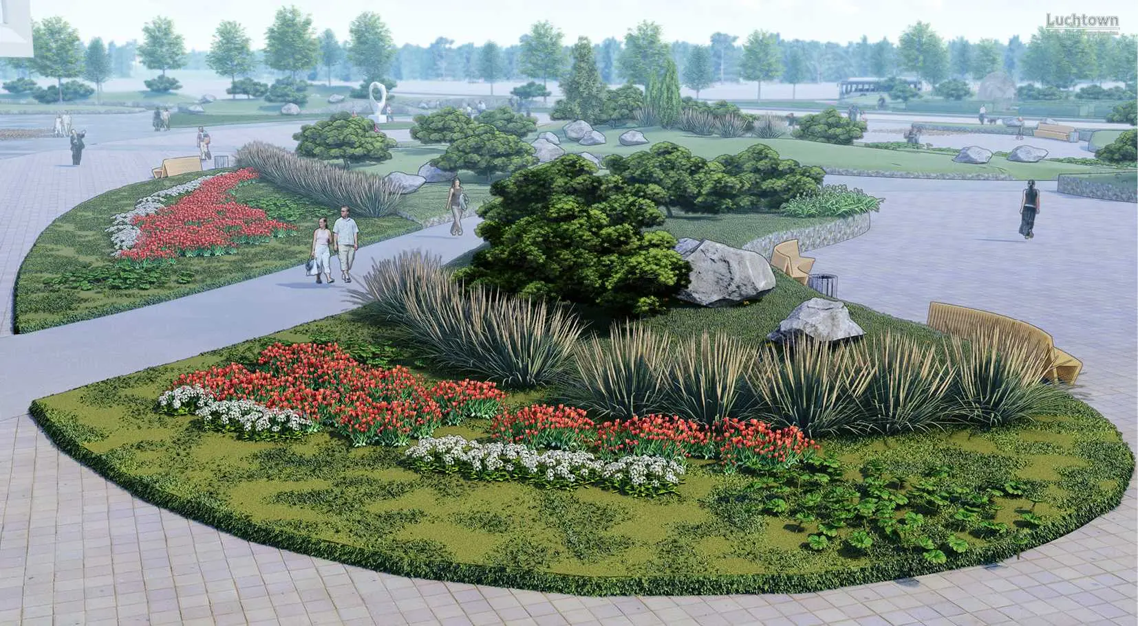 Бульвар в Ставрополе Госзаказ