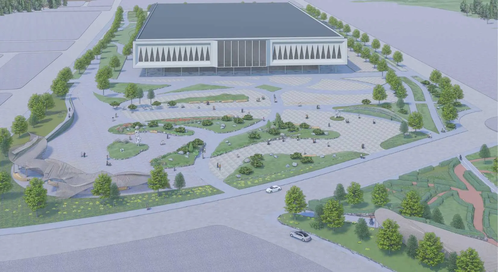 Бульвар в Ставрополе Госзаказ