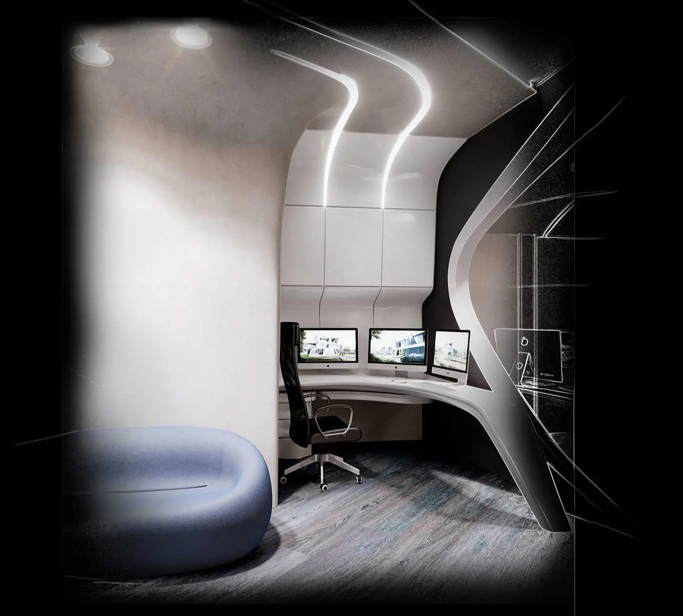 Дизайн интерьера дома братьев Запашных