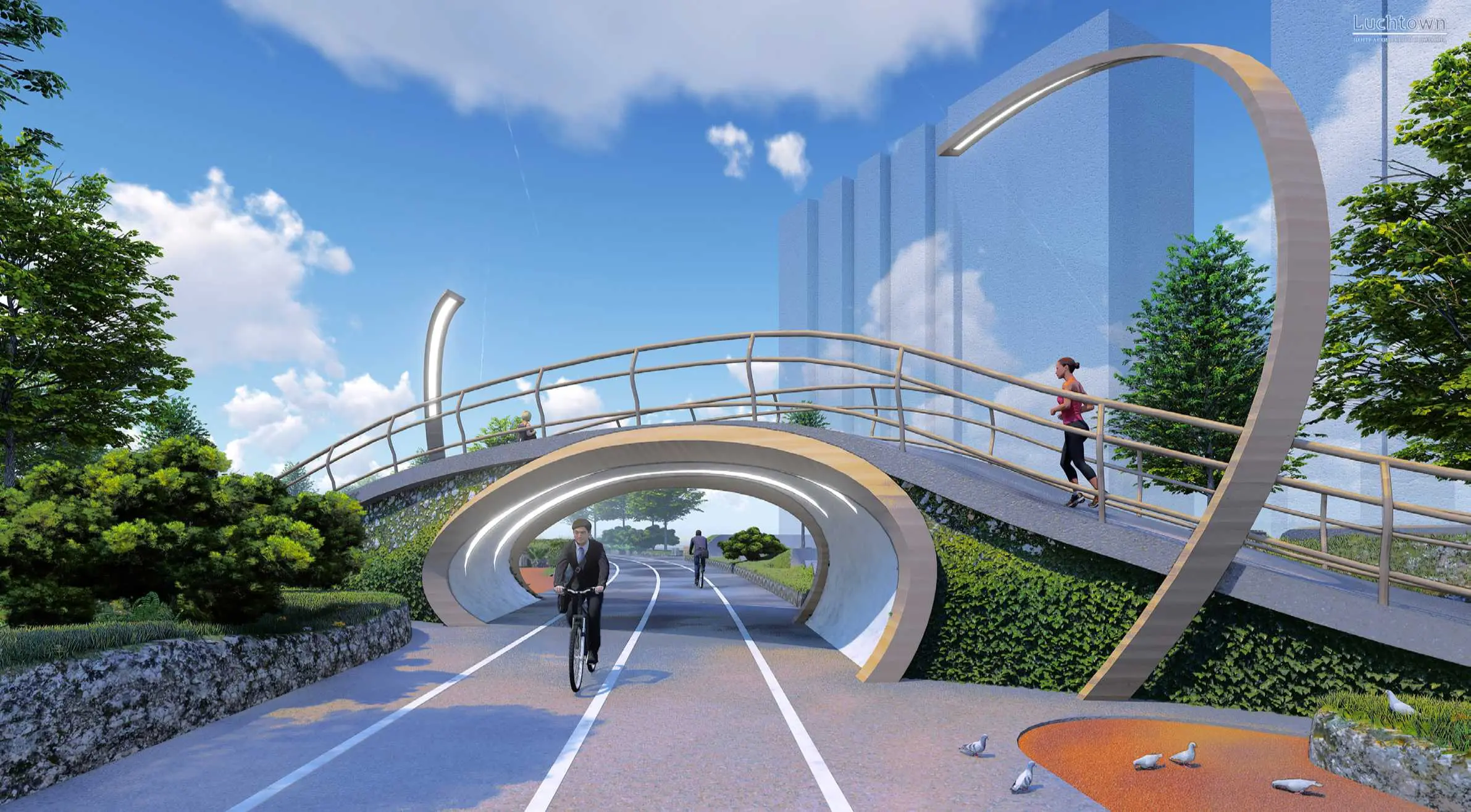 Бульвар на улице Щипакина