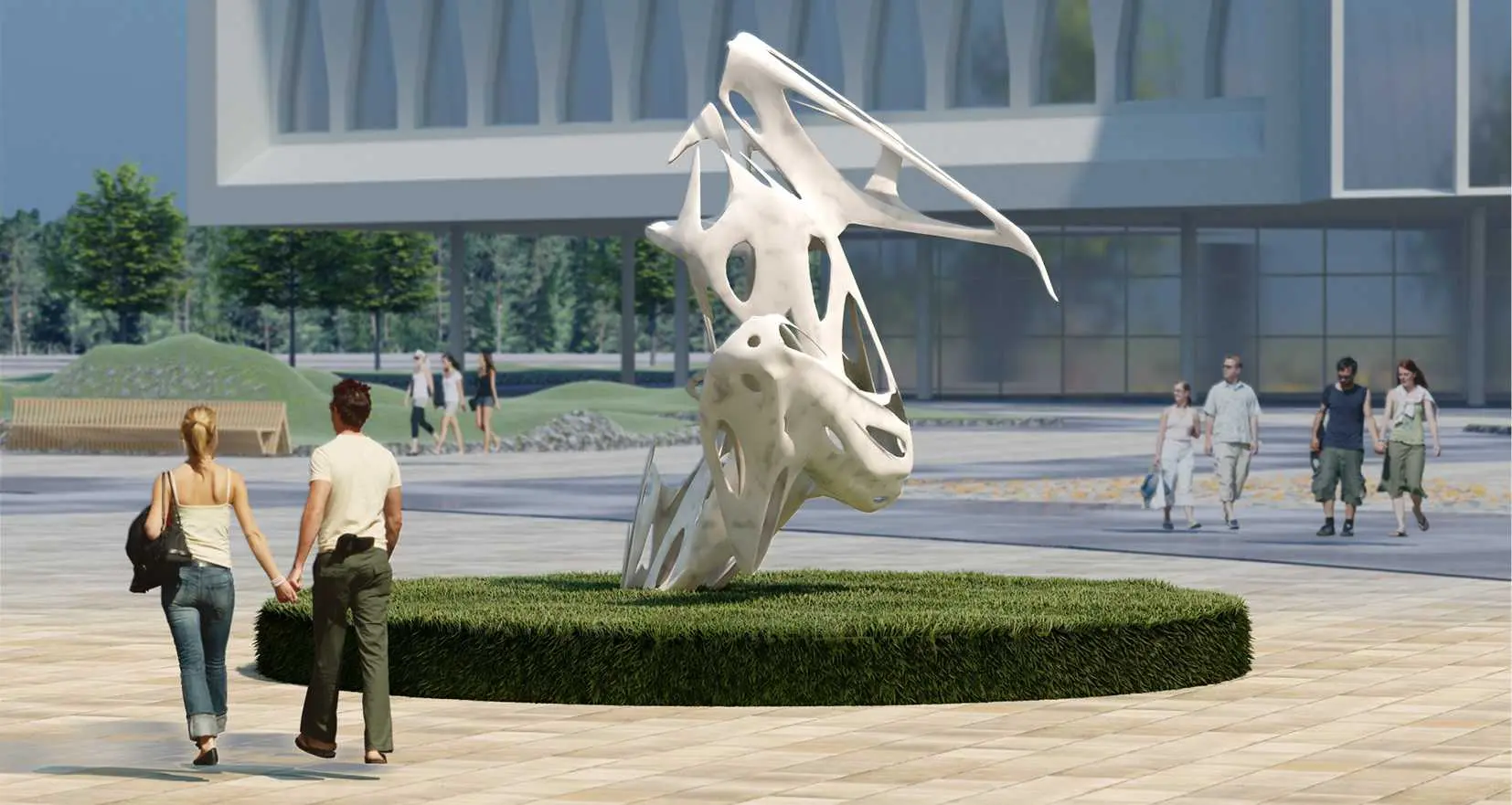 Бульвар в Ставрополе Госзаказ