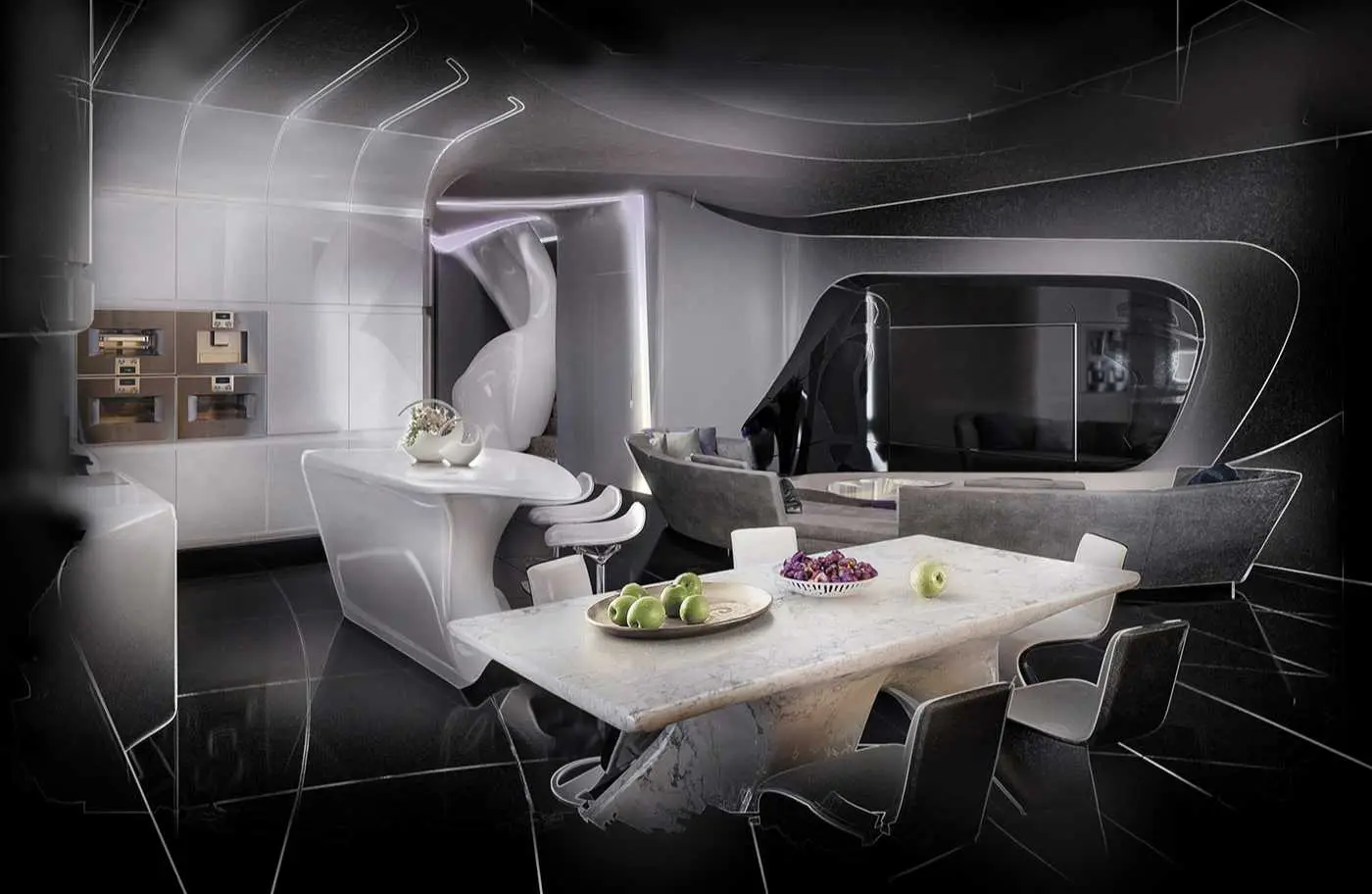 Дизайн интерьера дома братьев Запашных