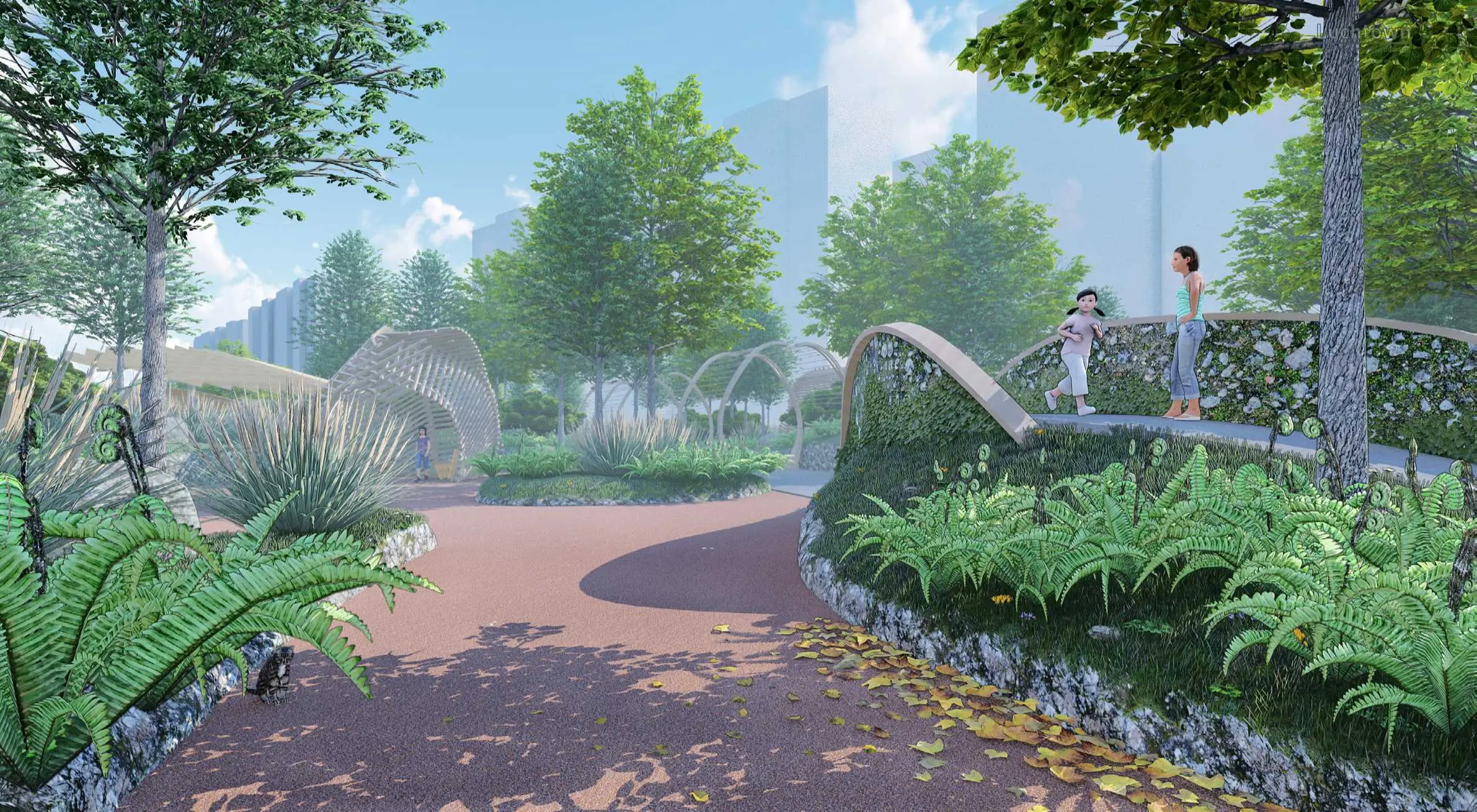 Бульвар на улице Щипакина