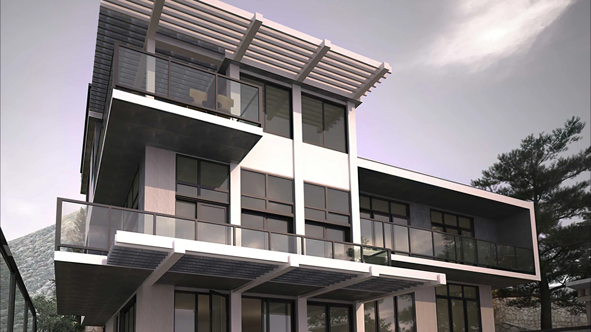 Проект виллы в Черногории