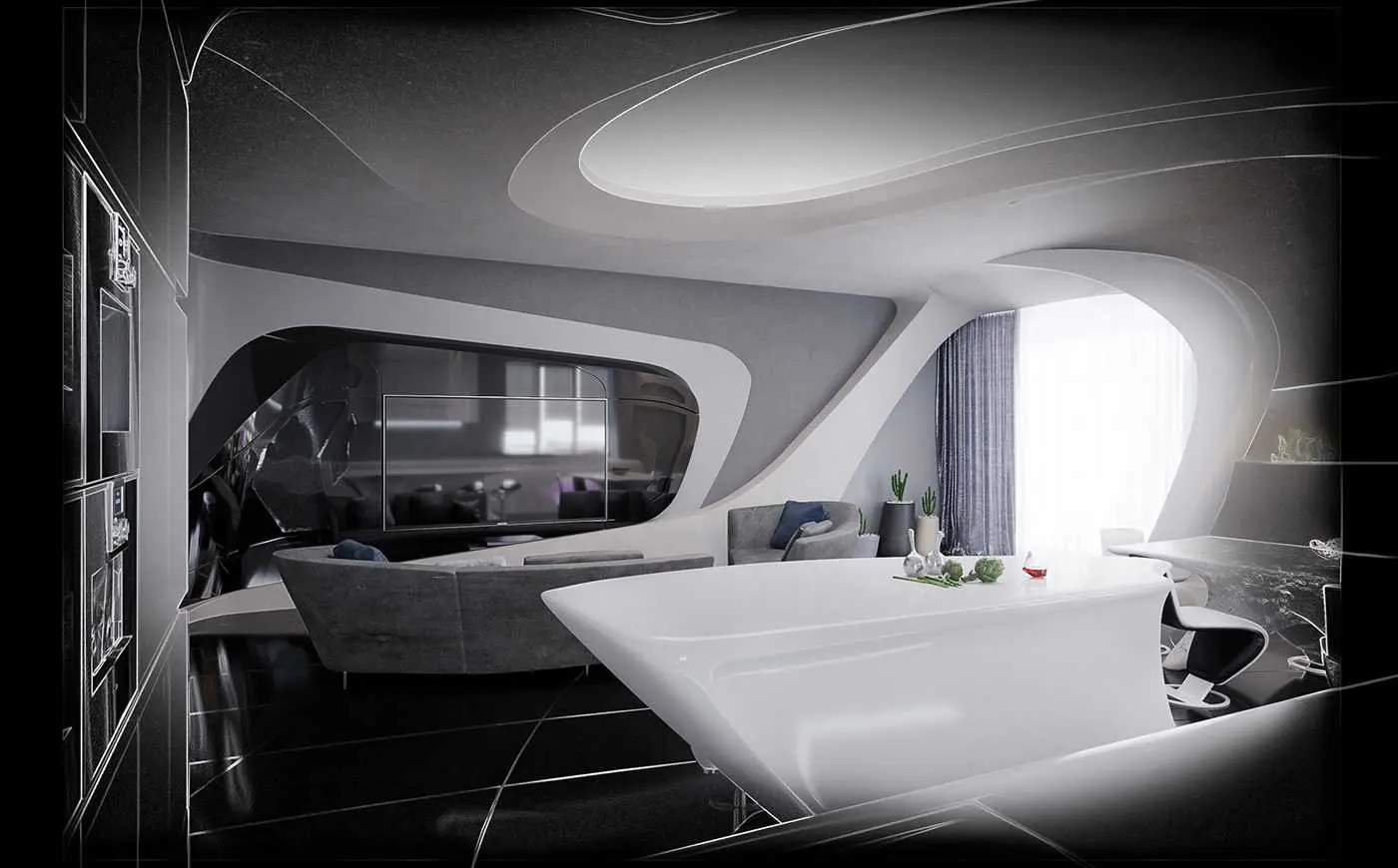 Дизайн интерьера дома братьев Запашных