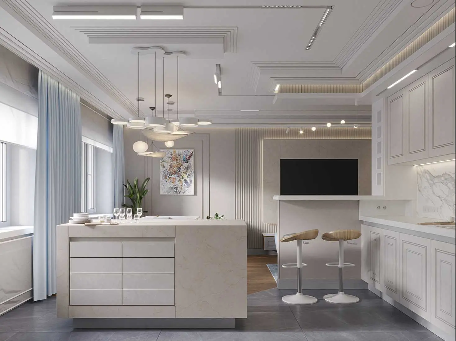 Дизайн квартиры в Красногорске