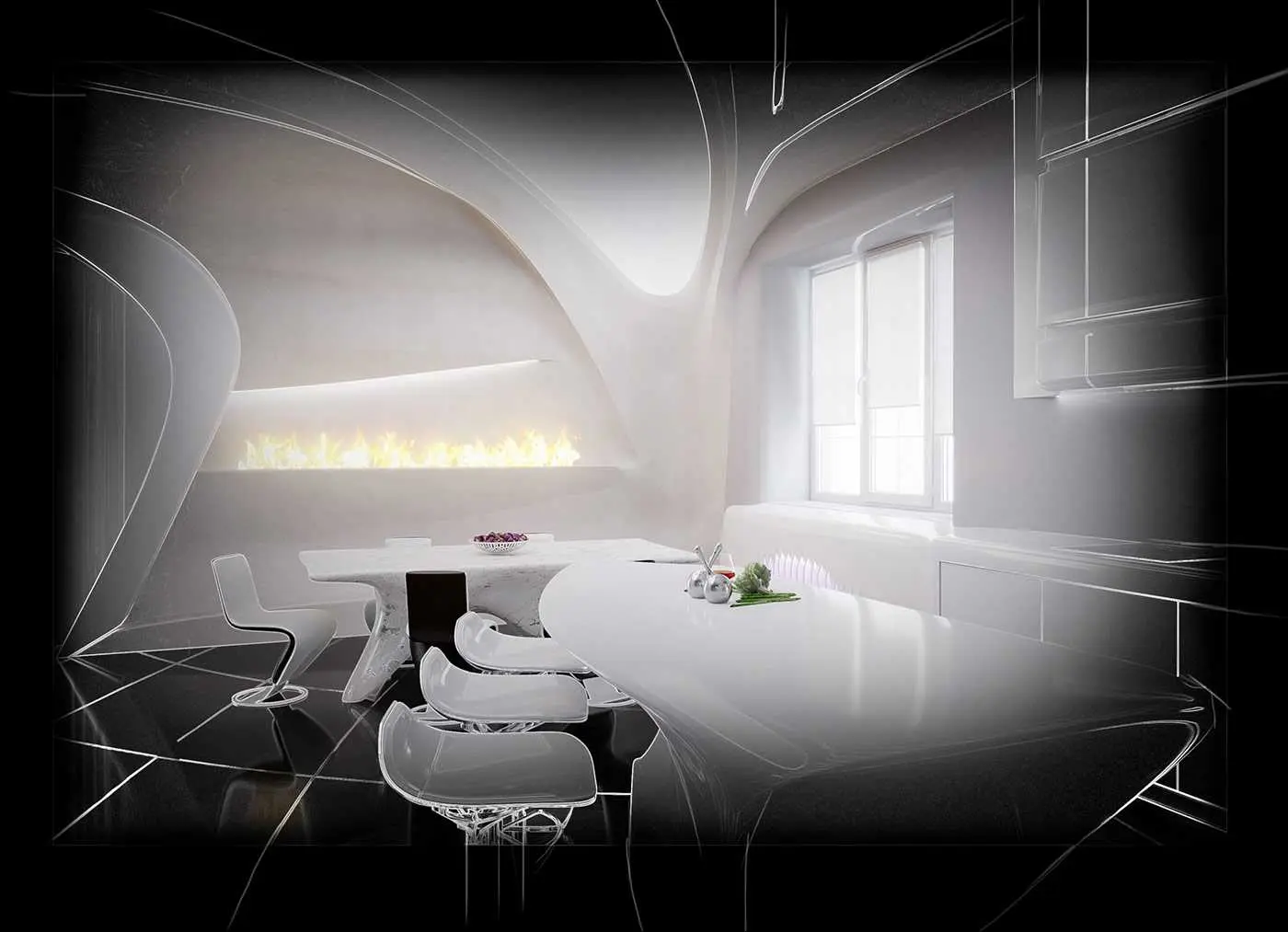 Дизайн интерьера дома братьев Запашных