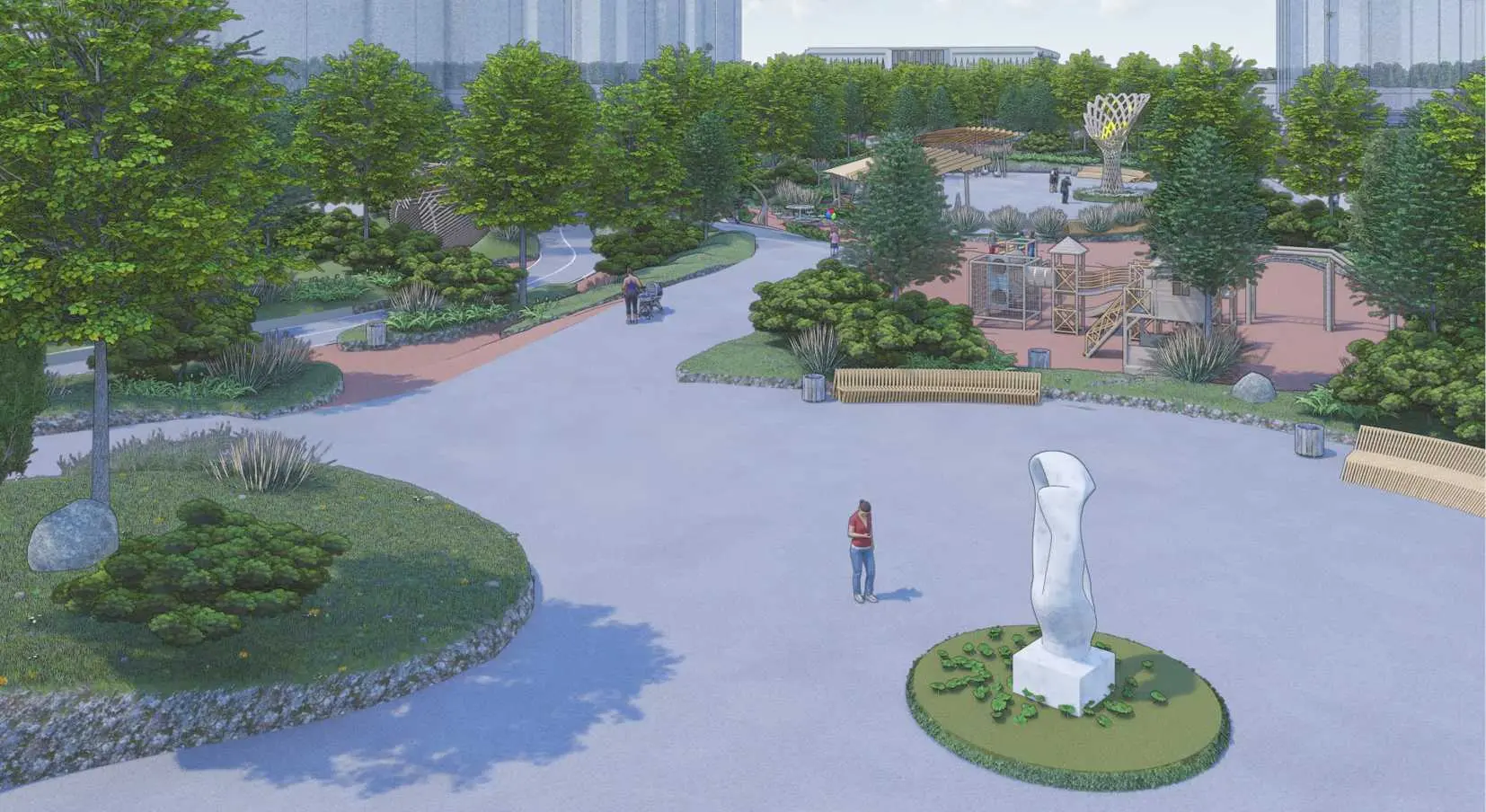 Бульвар в Ставрополе Госзаказ