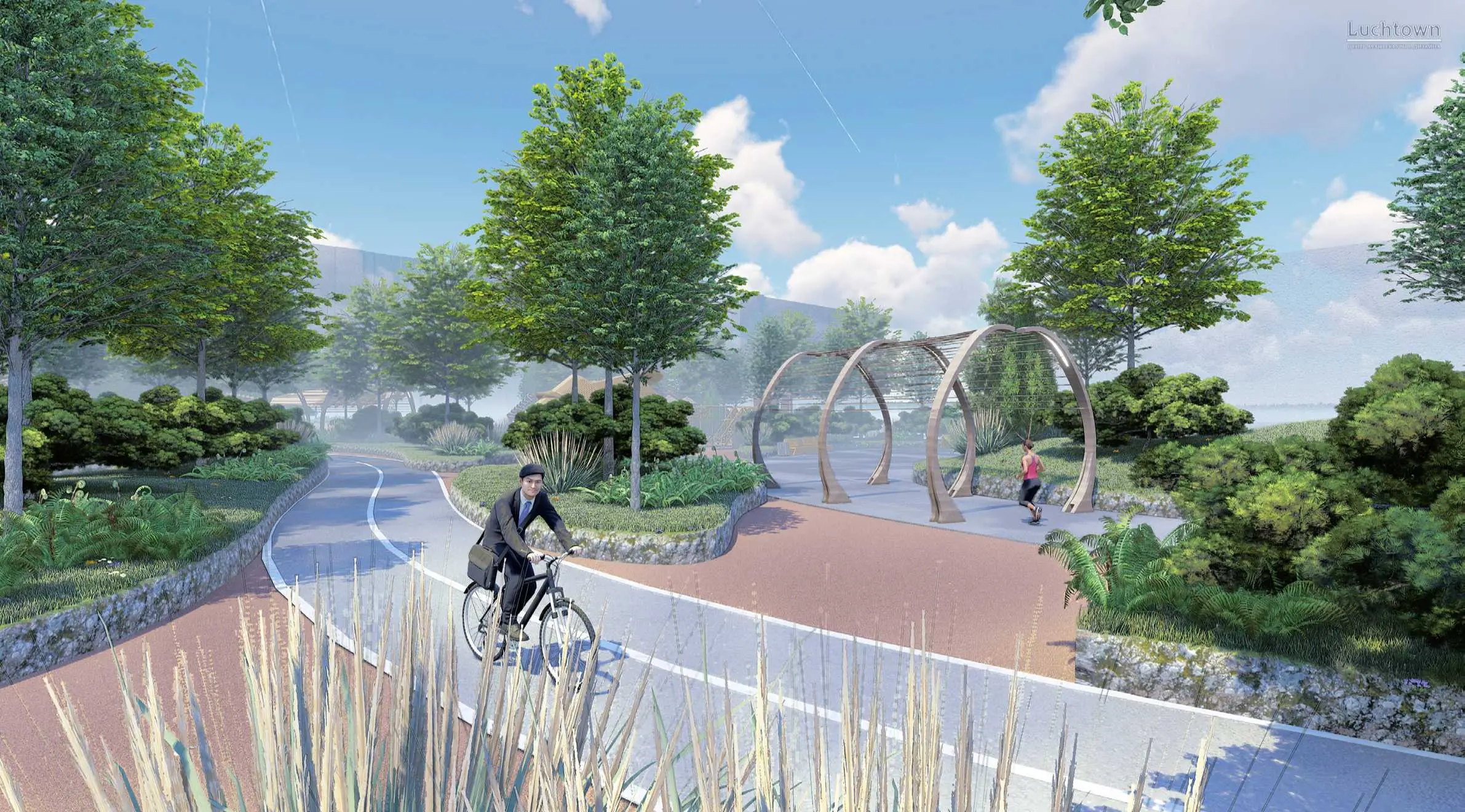 Бульвар на улице Щипакина