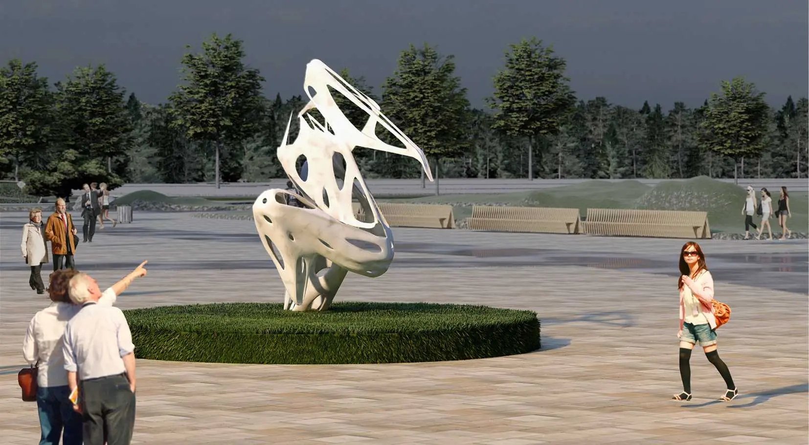 Бульвар в Ставрополе Госзаказ