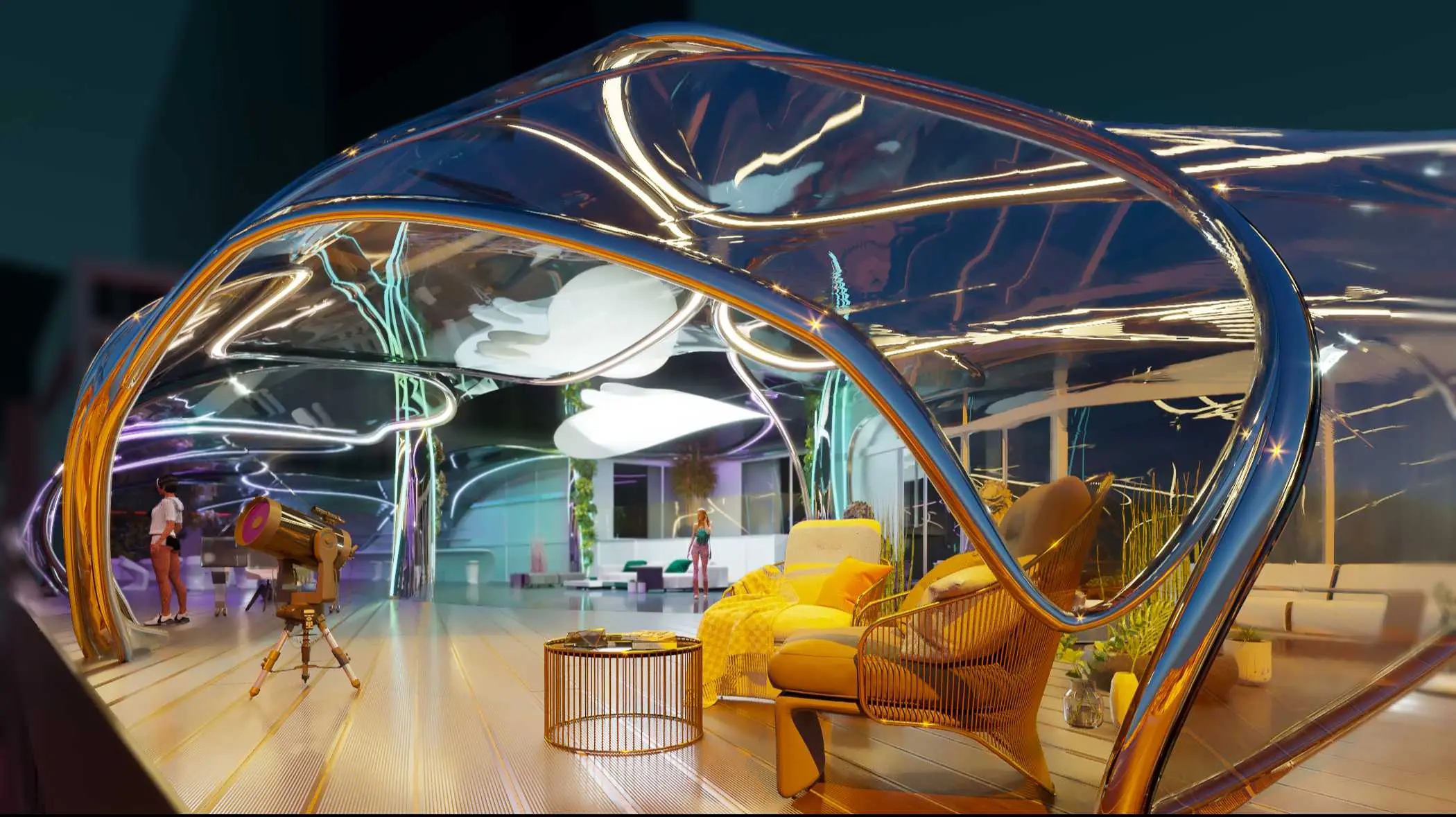 Дизайн ресторана Будда Бар