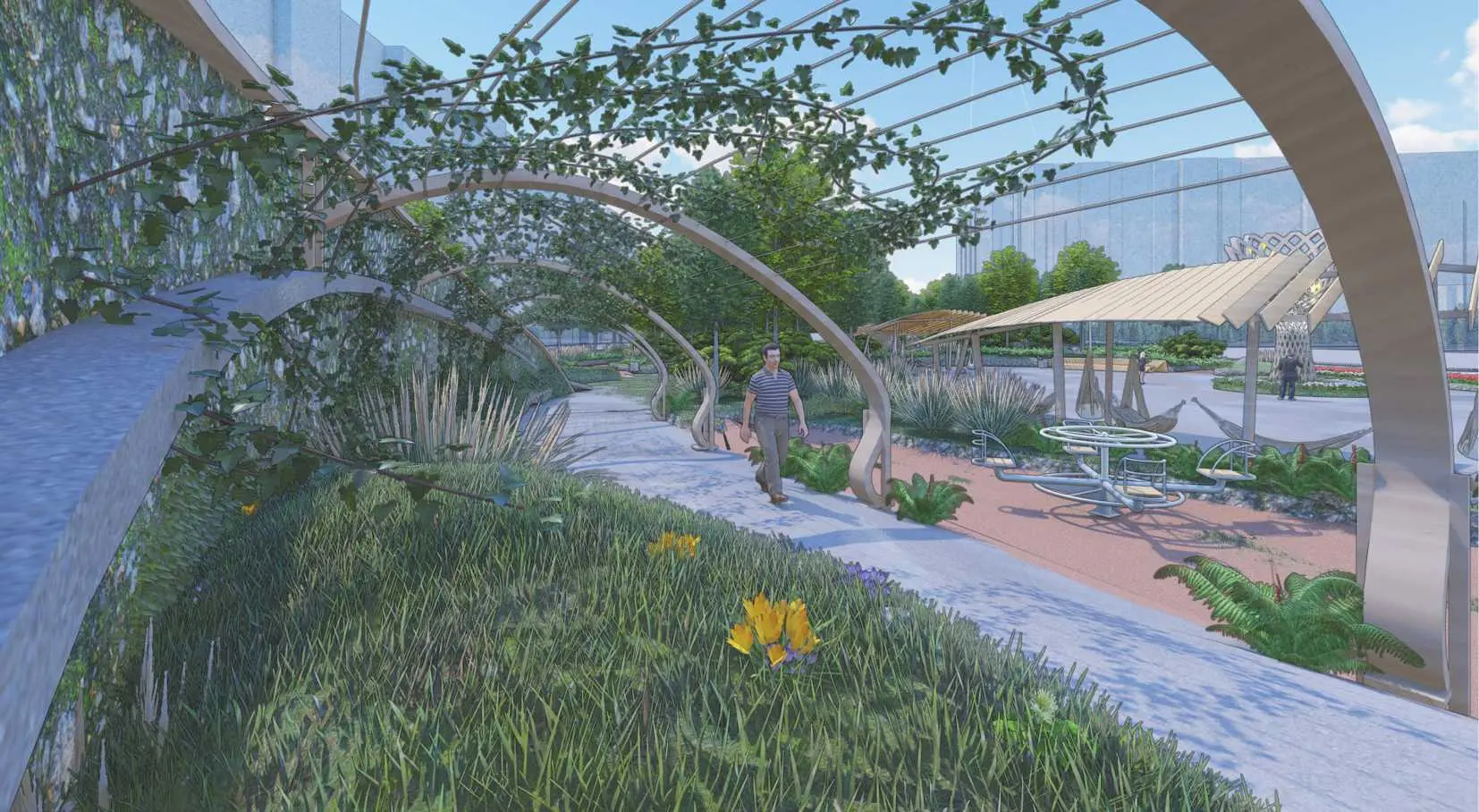 Бульвар в Ставрополе Госзаказ