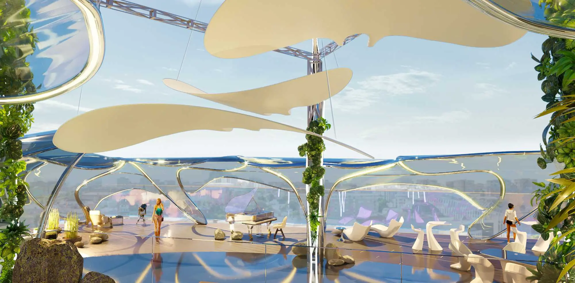 Дизайн ресторана Будда Бар