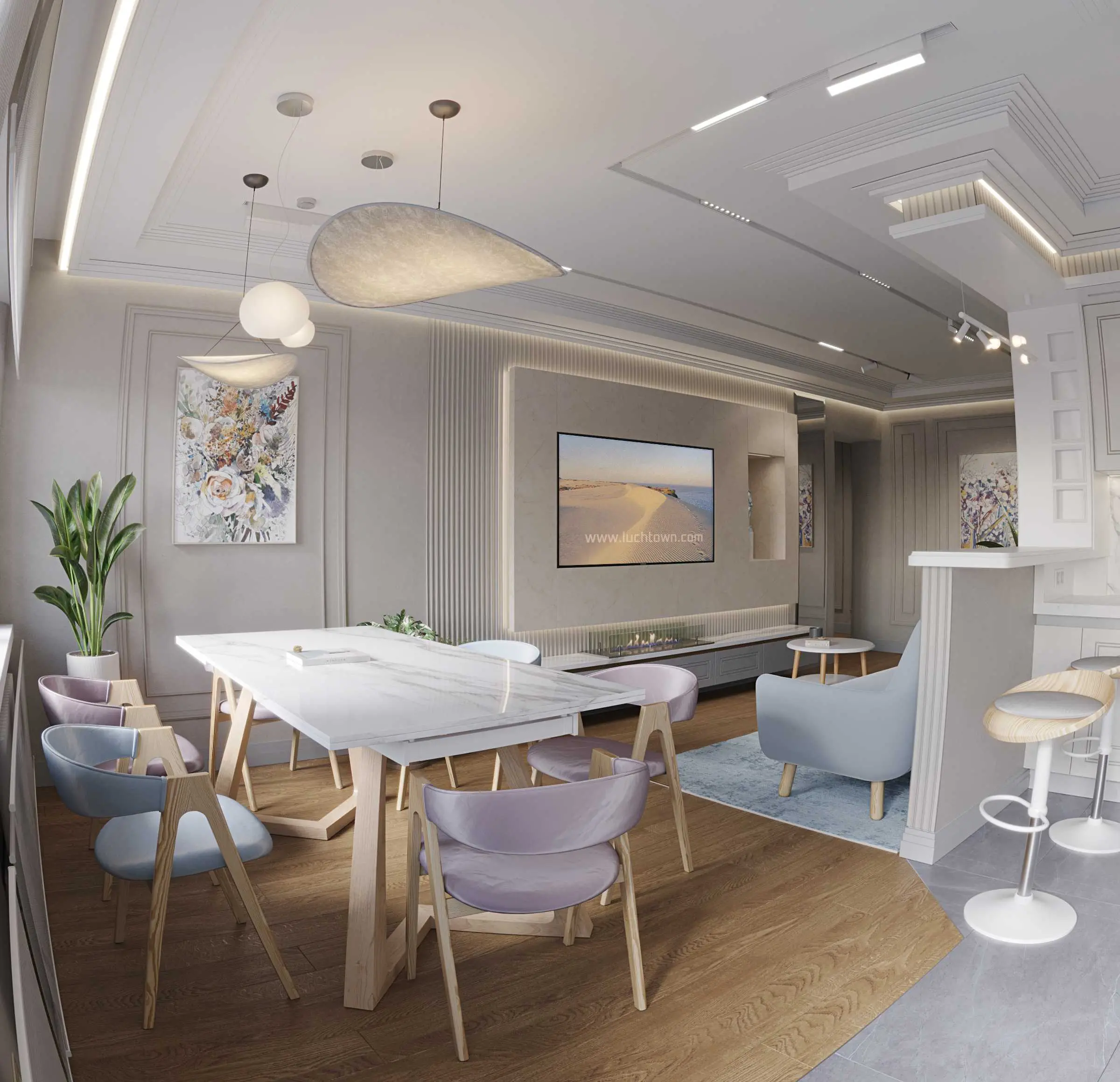 Дизайн квартиры в Красногорске