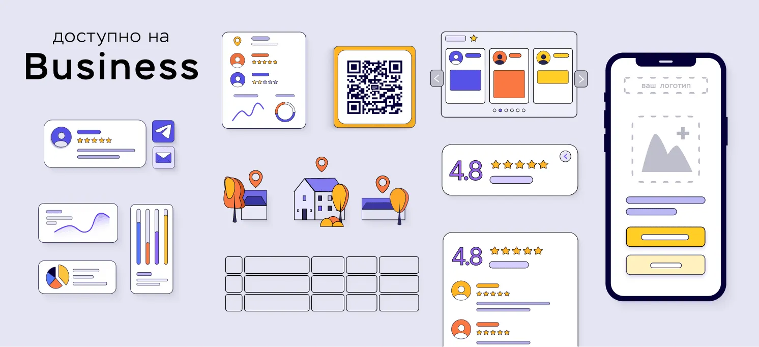 Тарифные планы MyReviews: карточки тарифов и ценовые уровни