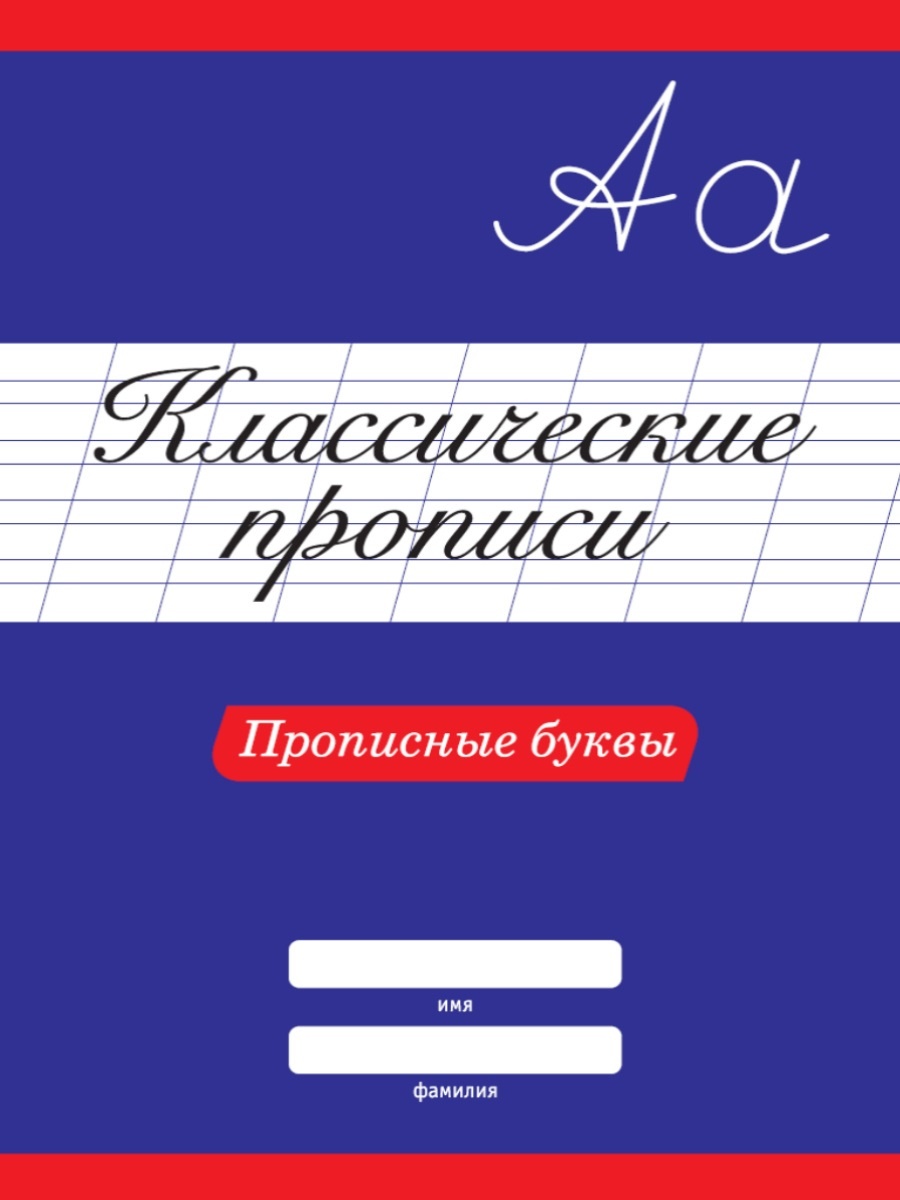 Прописные буквы, классические прописи большого А4 формата, для подготовки детей к школе и младшего школьного возраста, рекомендовано в Челябинске