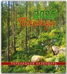 Лес на склоне горы - календарь перекидной мини квадрат Природа России