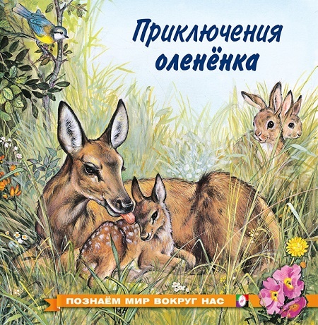 "Приключения оленёнка" познавательная детская книжка в ламинированной обложке - хороший подарок мальчикам и девочкам в Челябинске