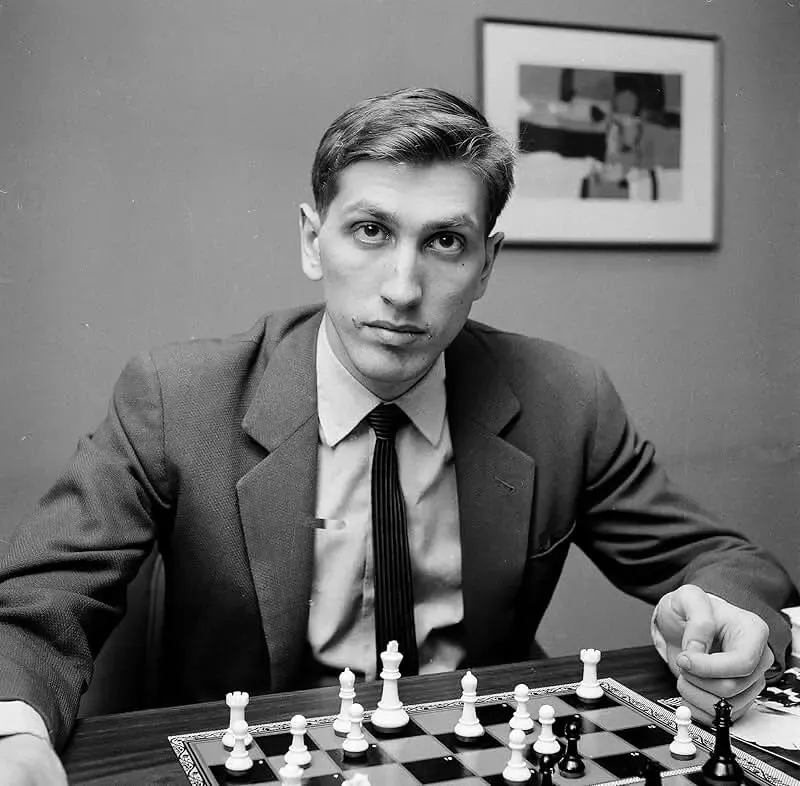 Американский гений Роберт Фишер, одиннадцатый чемпион мира.