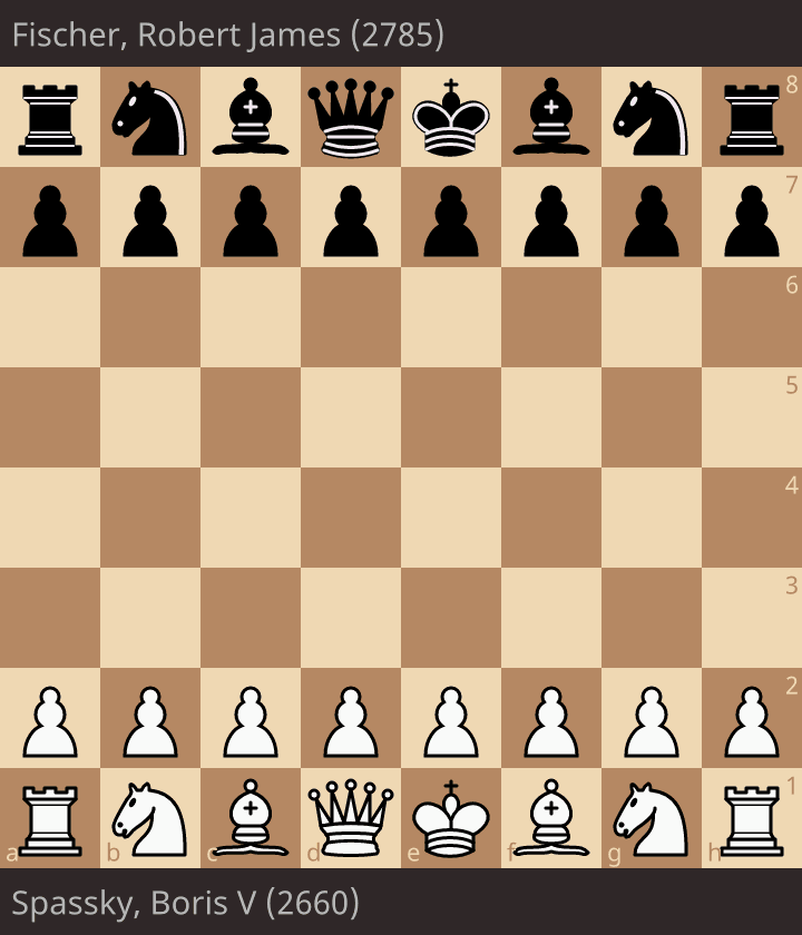 21-я партия Спасский — Фишер.