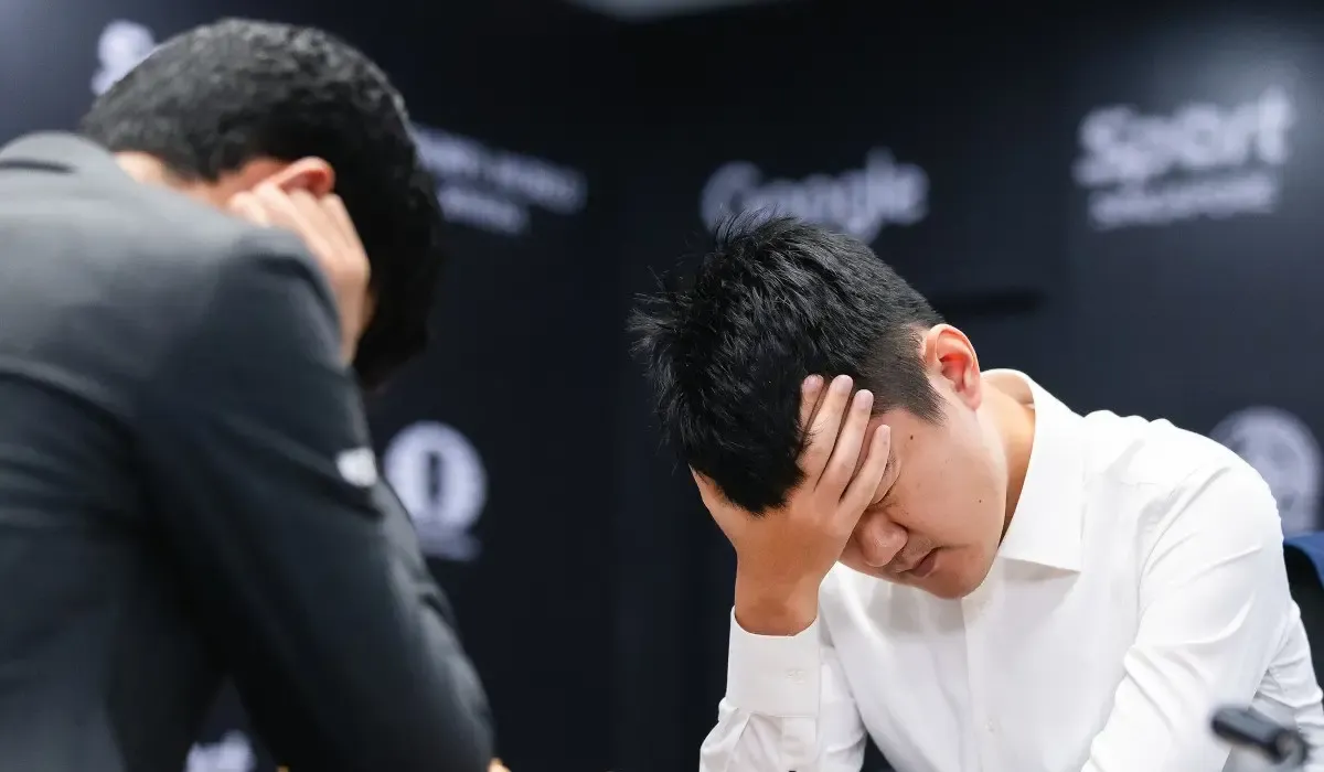 Дин Лижэнь проигрывает матч за шахматную корону Гукешу Доммараджу