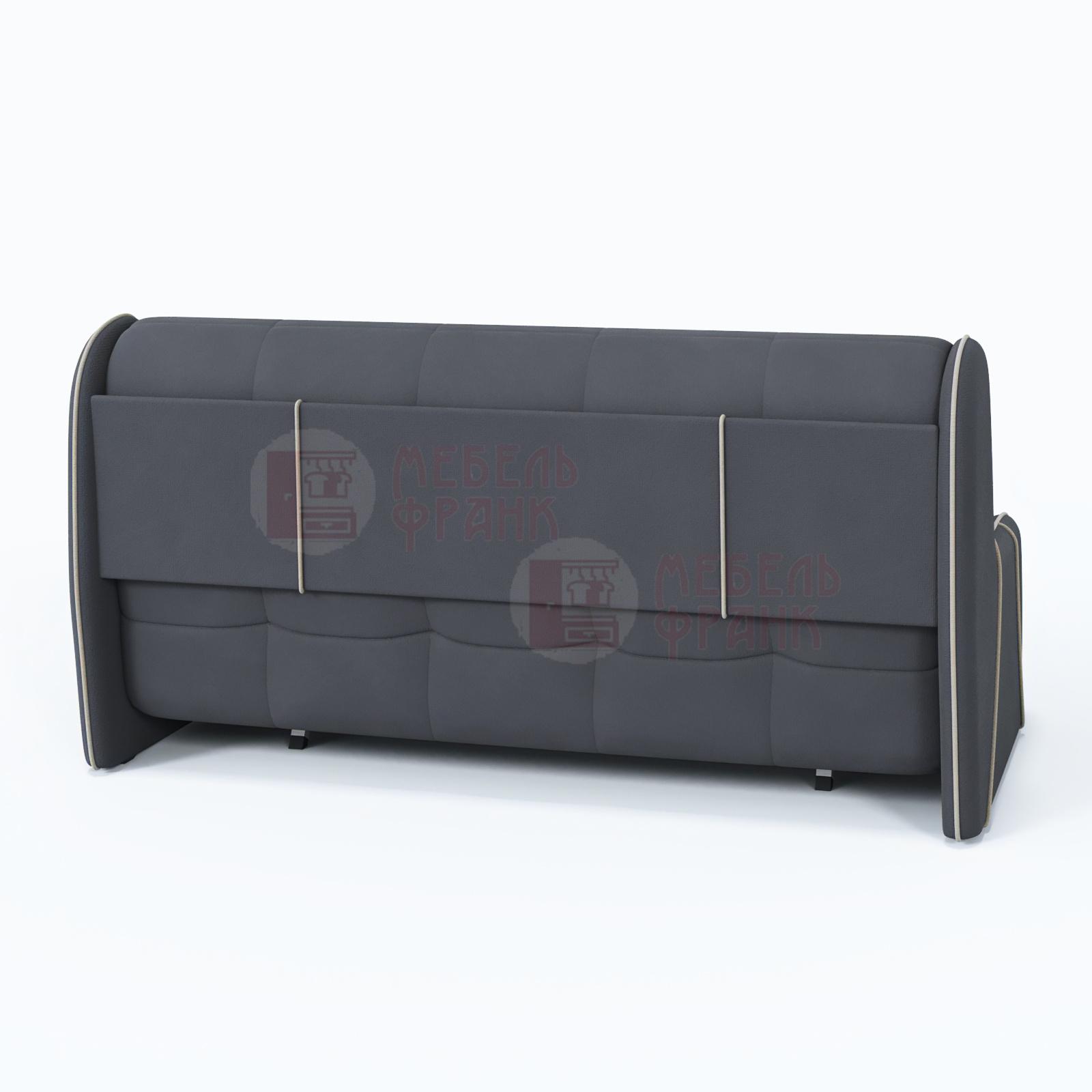 диван Рио темно-серый сзади