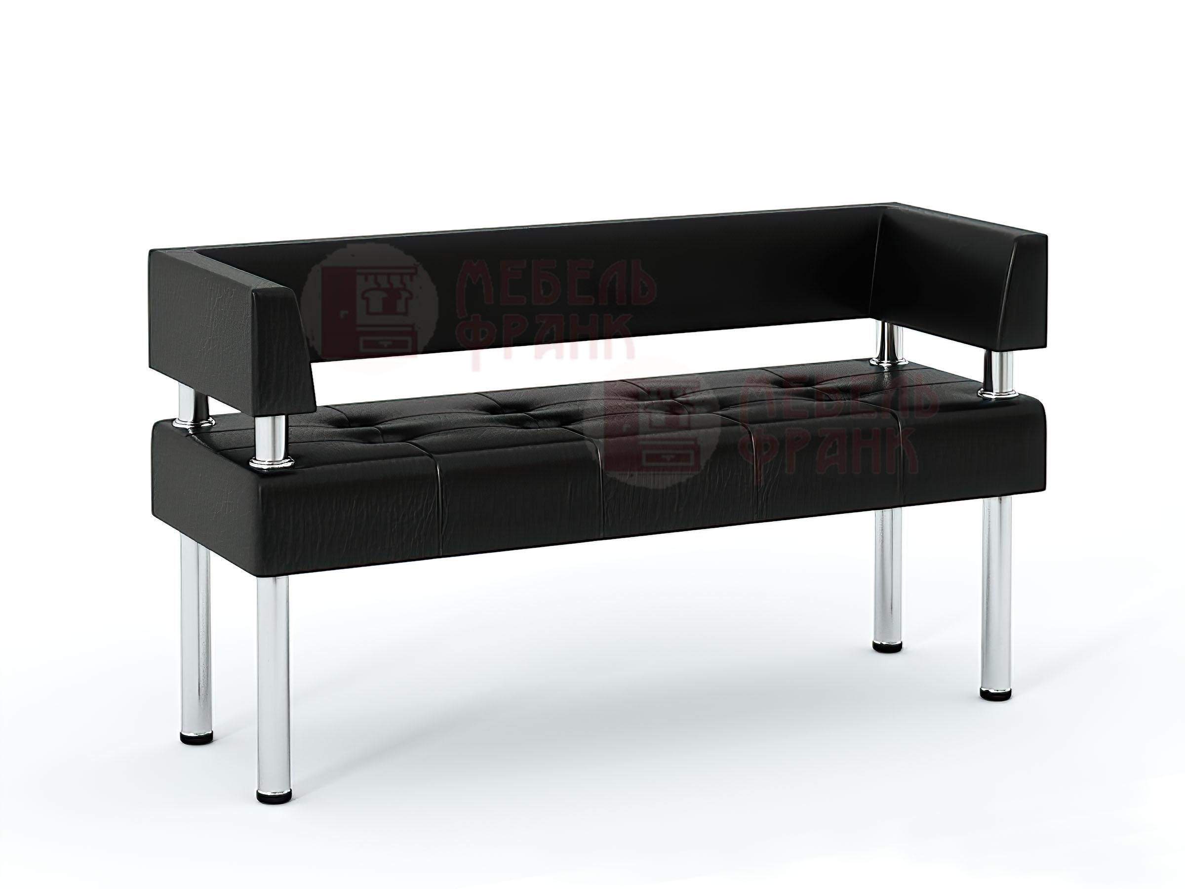 Диван Бизнес 100 черный