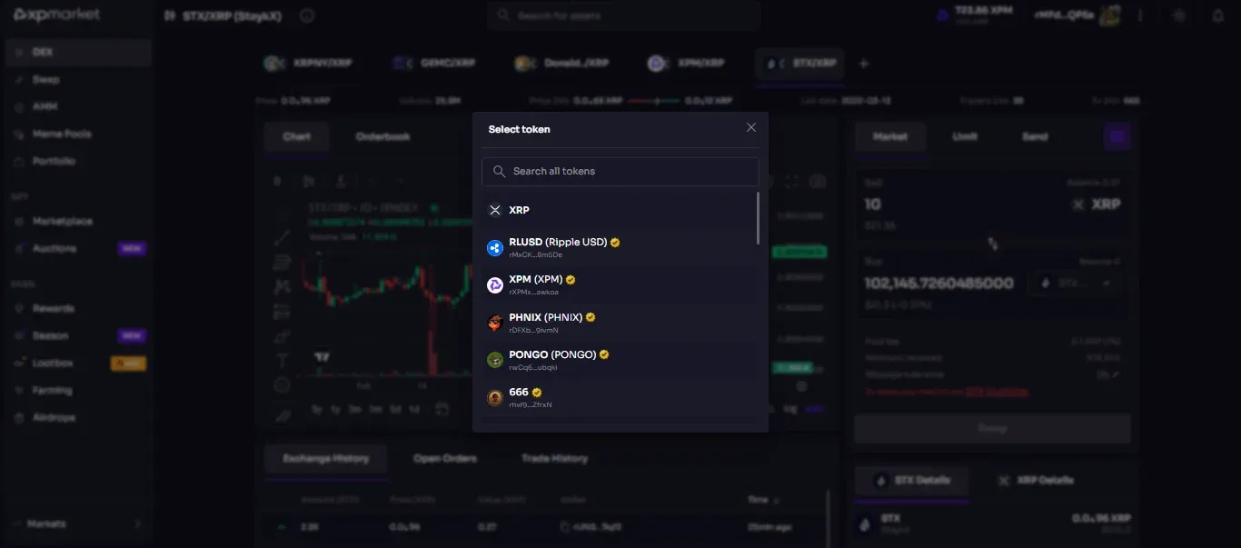 торговля на бирже xpмаркет