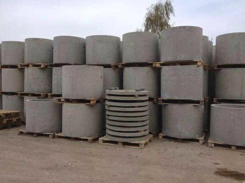 Стеновые бетонные кольца ЖБИ