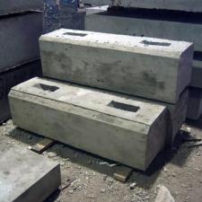 Железобетонный блок упора П-1