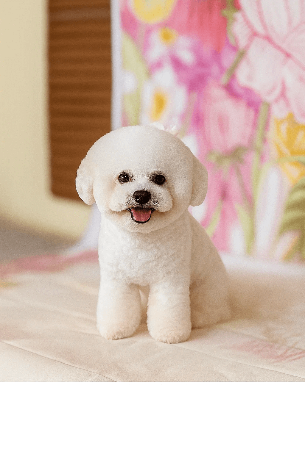 bishon frize dog