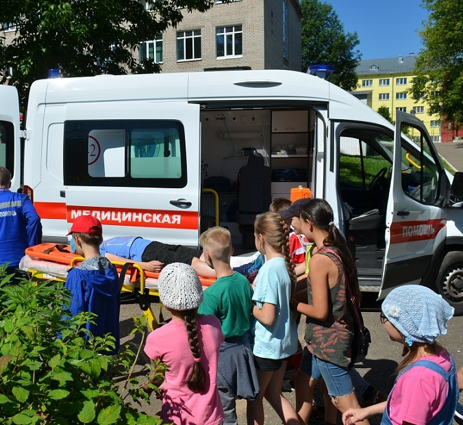 экскурсия на станцию скорой помощи, цэпчс