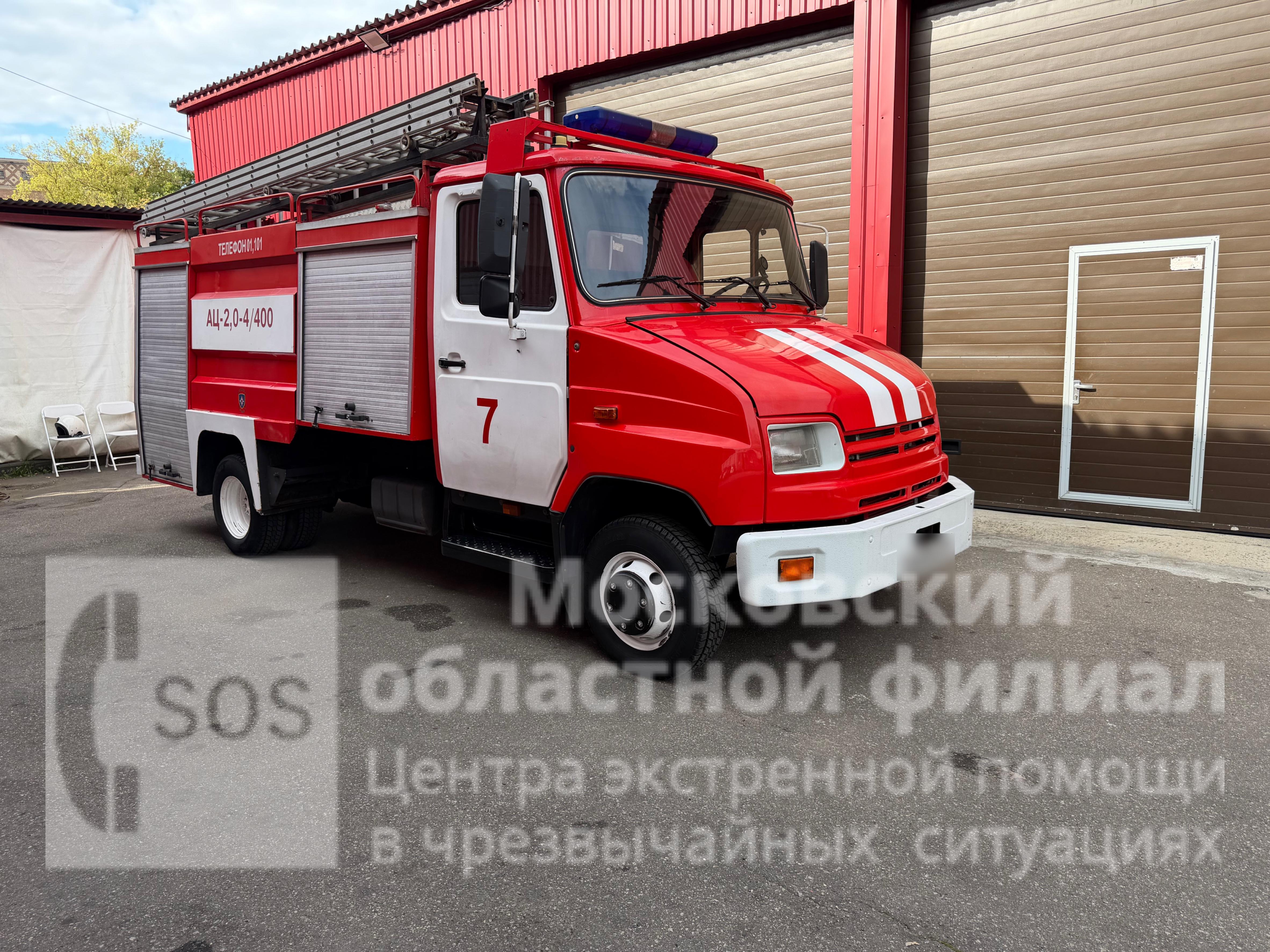 пожарная машина легкого класса на мероприятие