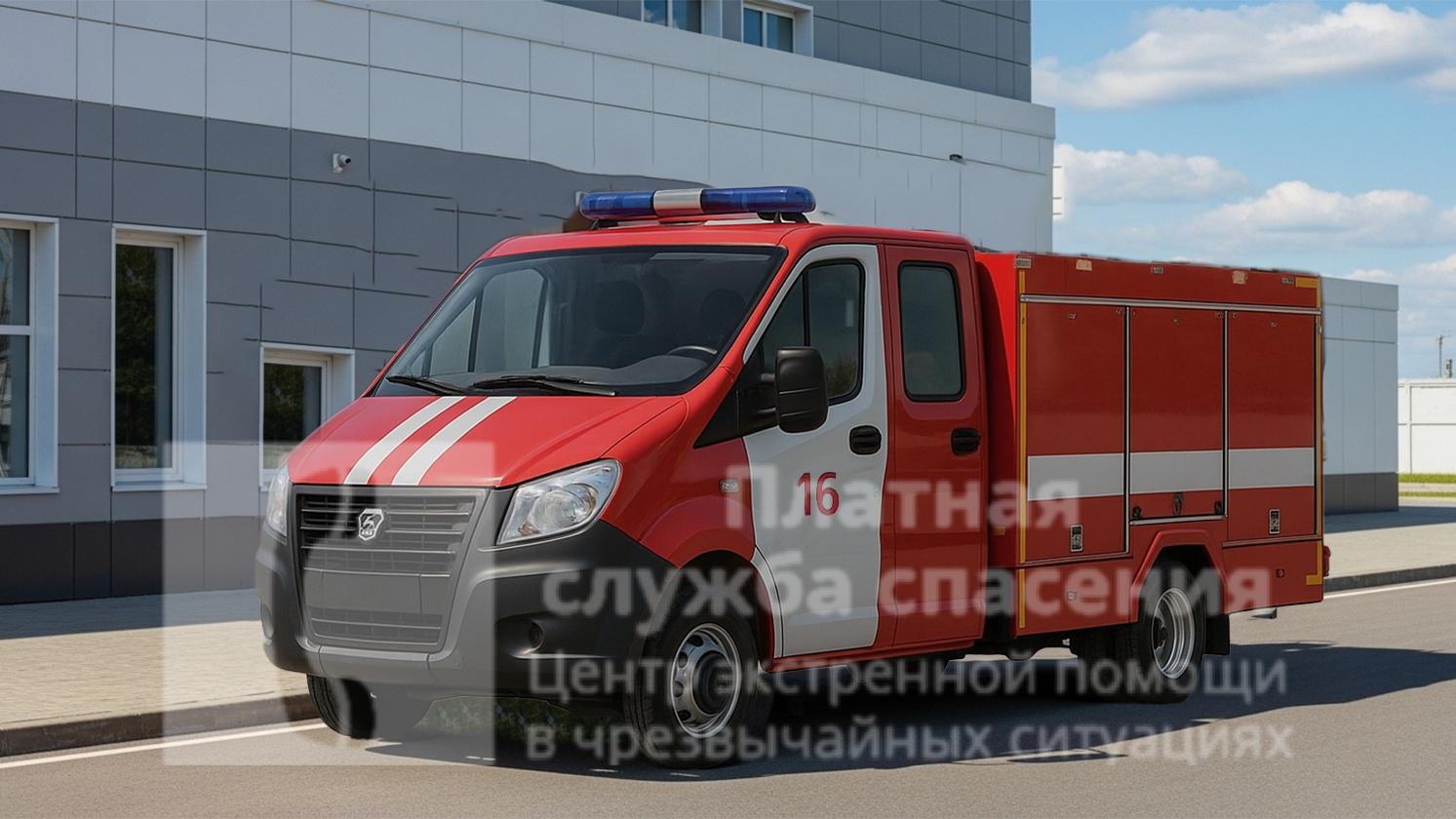 дежурство пожарной машины на мероприятиях Москва