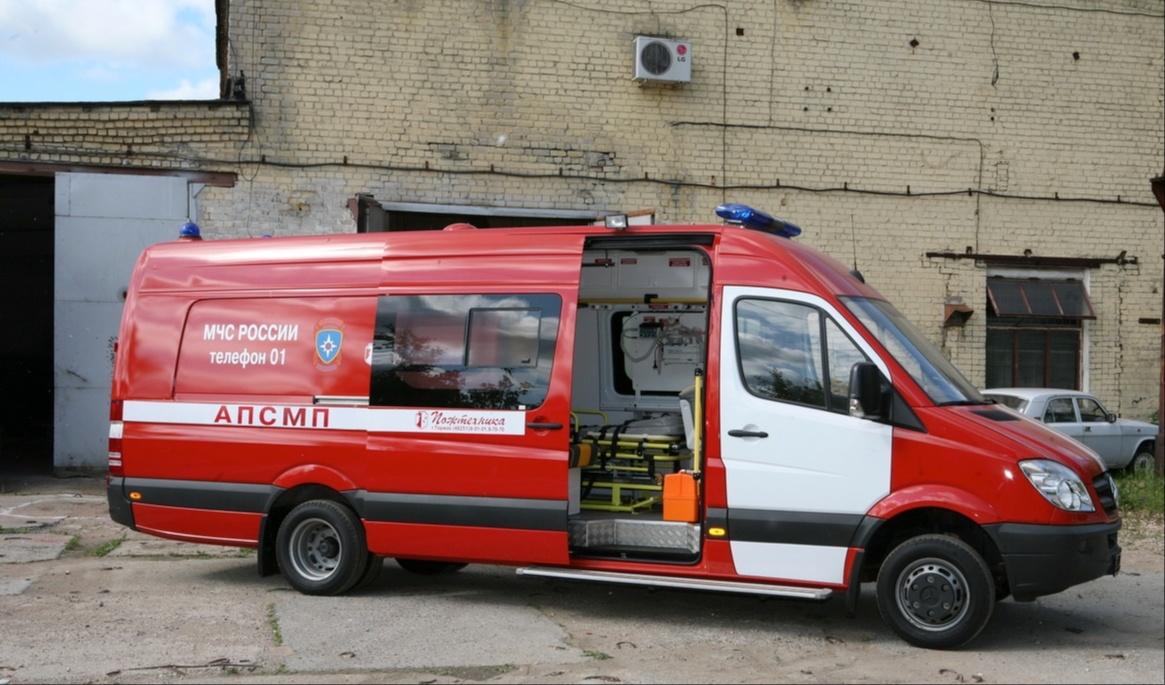 Пожарный медицинский автомобиль АПСМП