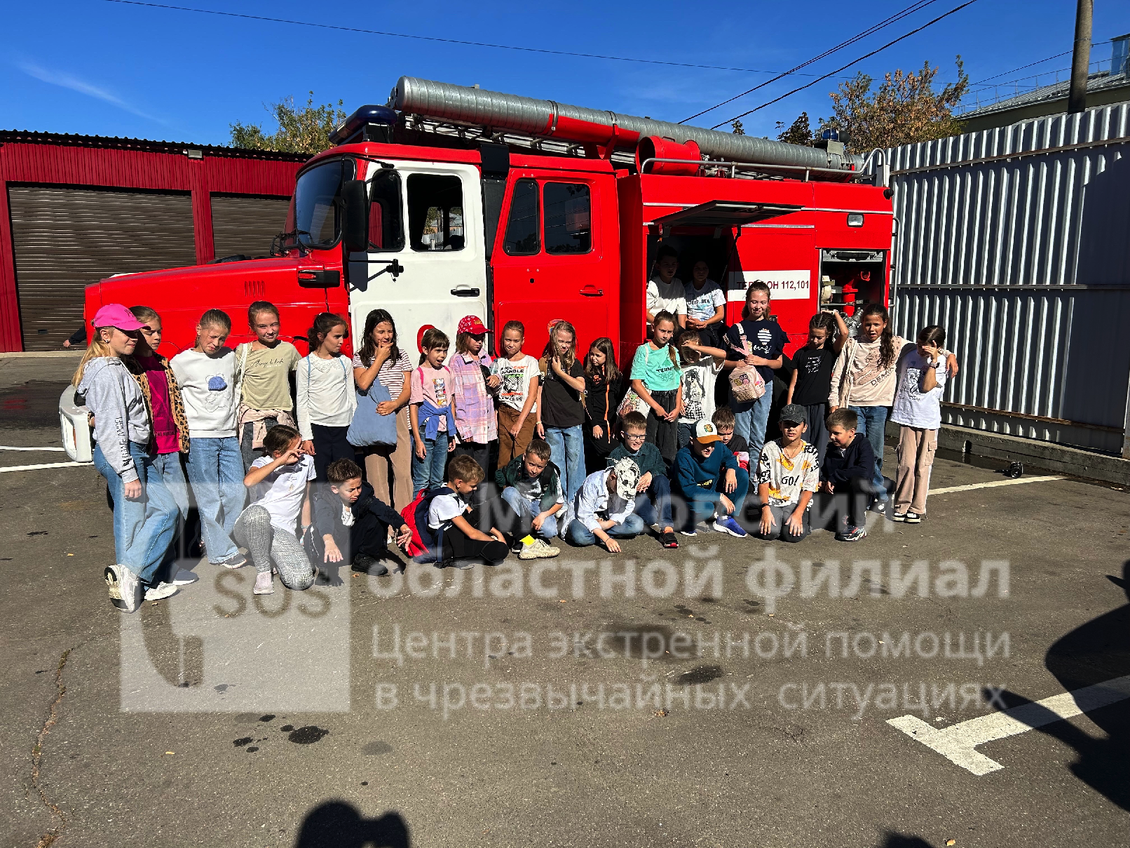 пожарная машина среднего класса