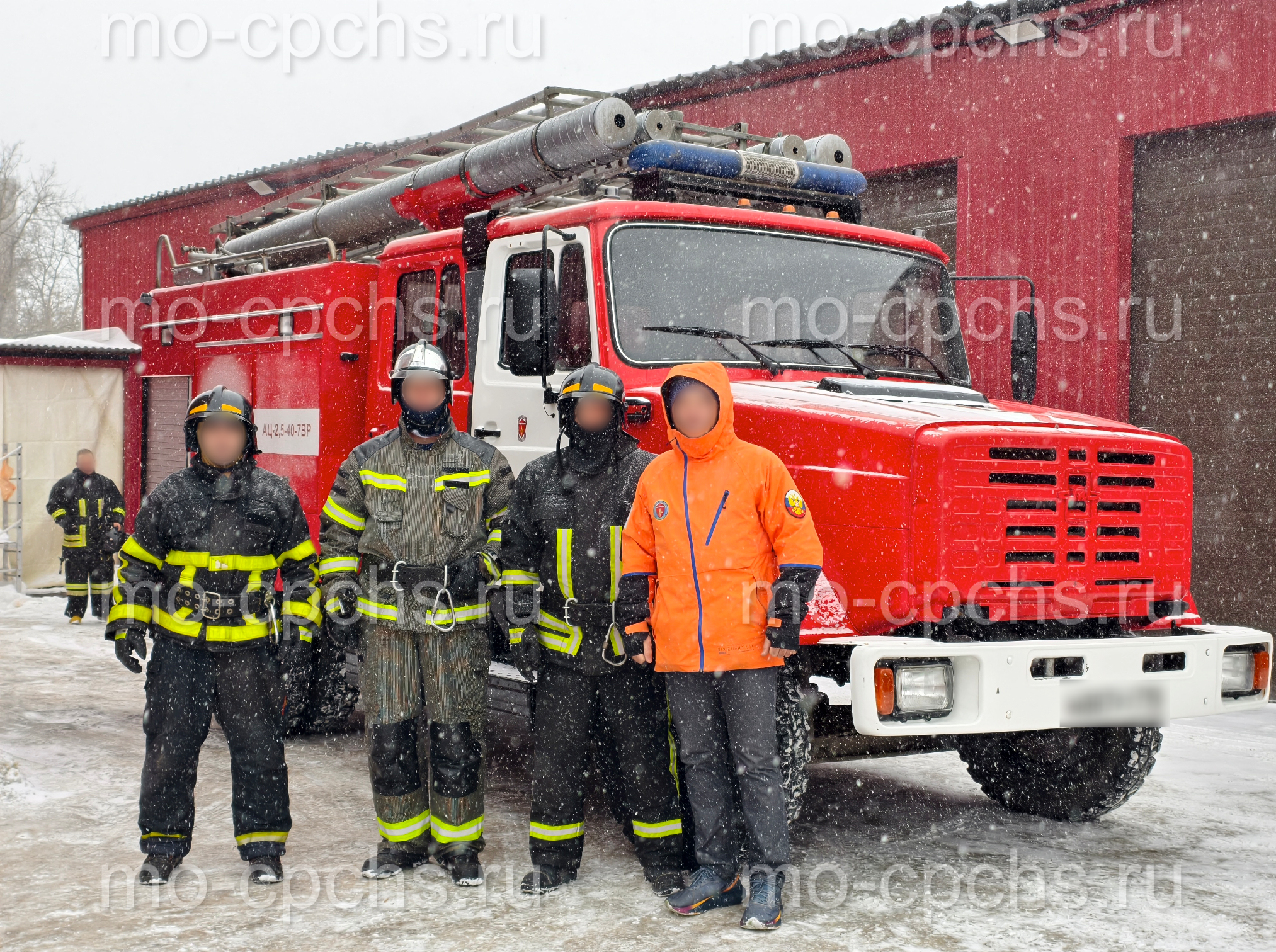 заказ пожарной машины среднего класса