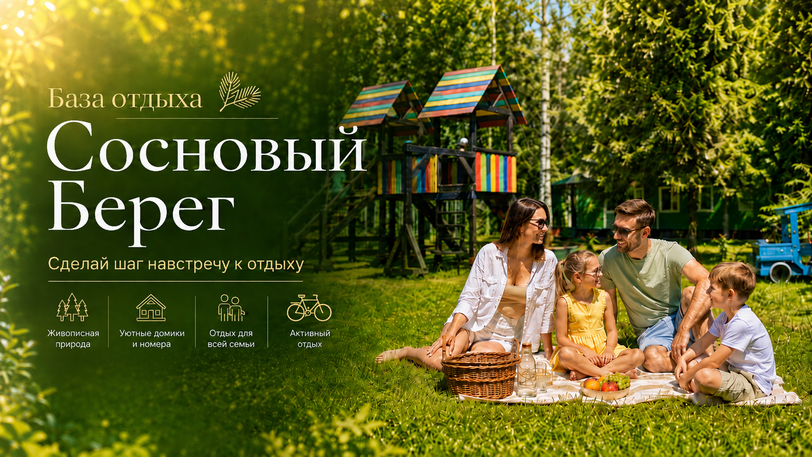 База отдыха Сосновый Берег — отдых для всей семьи