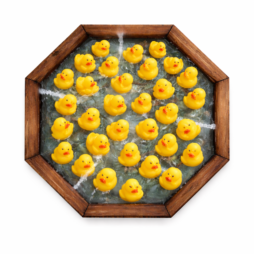 Наполнение уточками